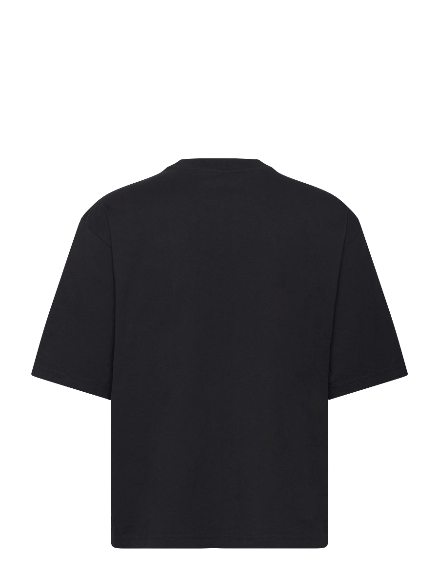 HAN Kjøbenhavn - Diamond Loose Tee - lühikeste varrukatega t-särgid - black/white - 2