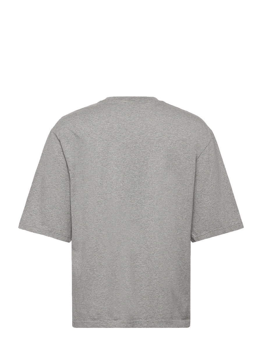 HAN Kjøbenhavn - Diamond Loose Tee - kortærmede t-shirts - grey melange - 2