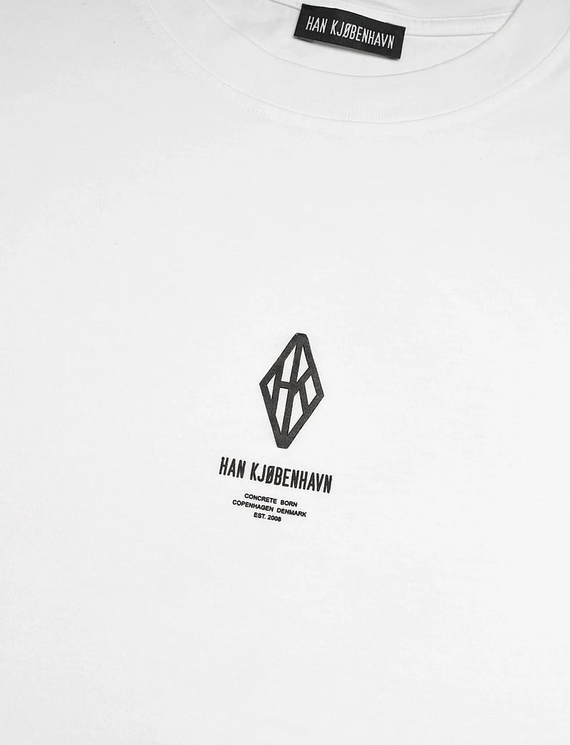 HAN Kjøbenhavn - Diamond Loose Tee - lühikeste varrukatega t-särgid - off white - 3