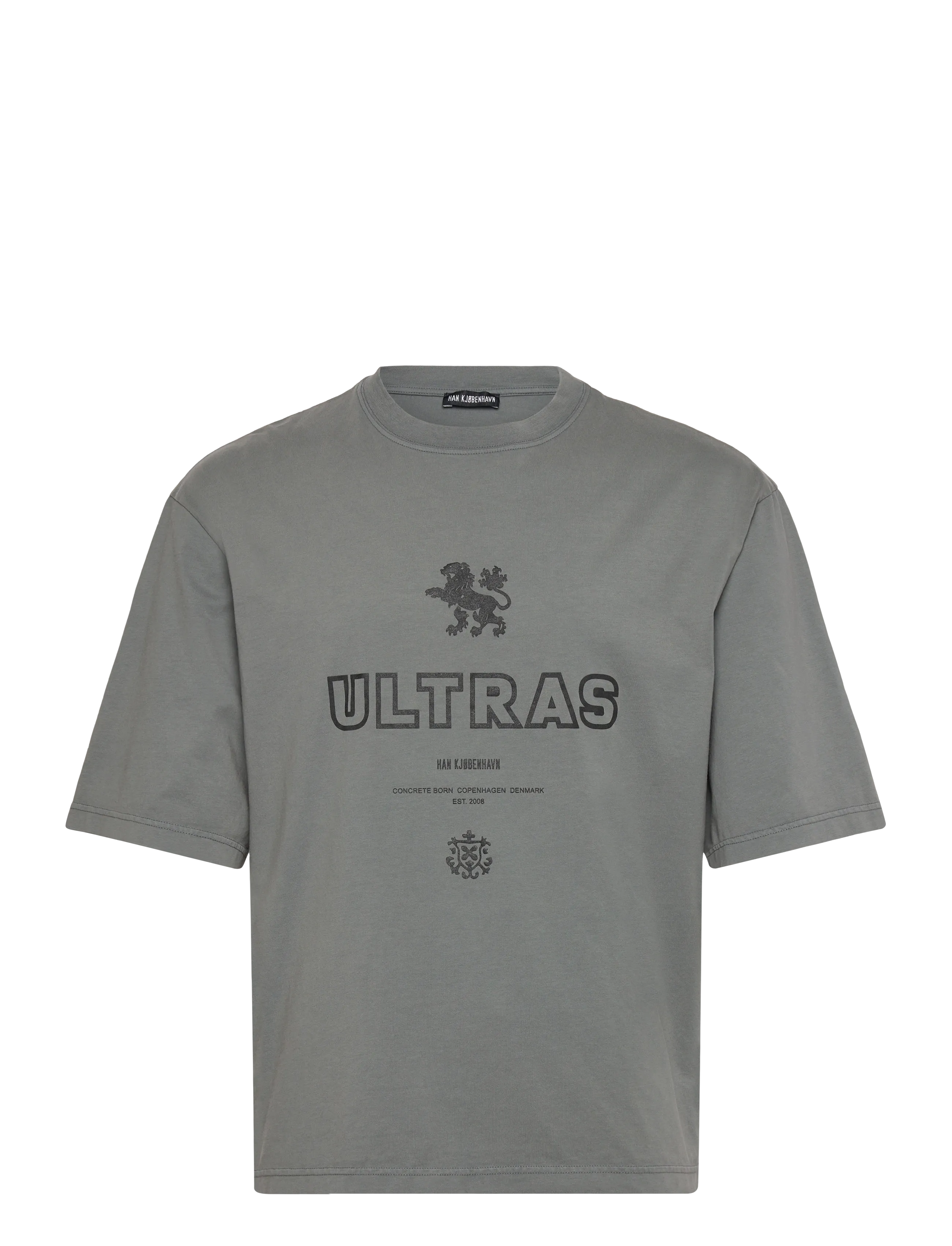 HAN KJØBENHAVN Ultras Oversized Tee Grau - M - Herren