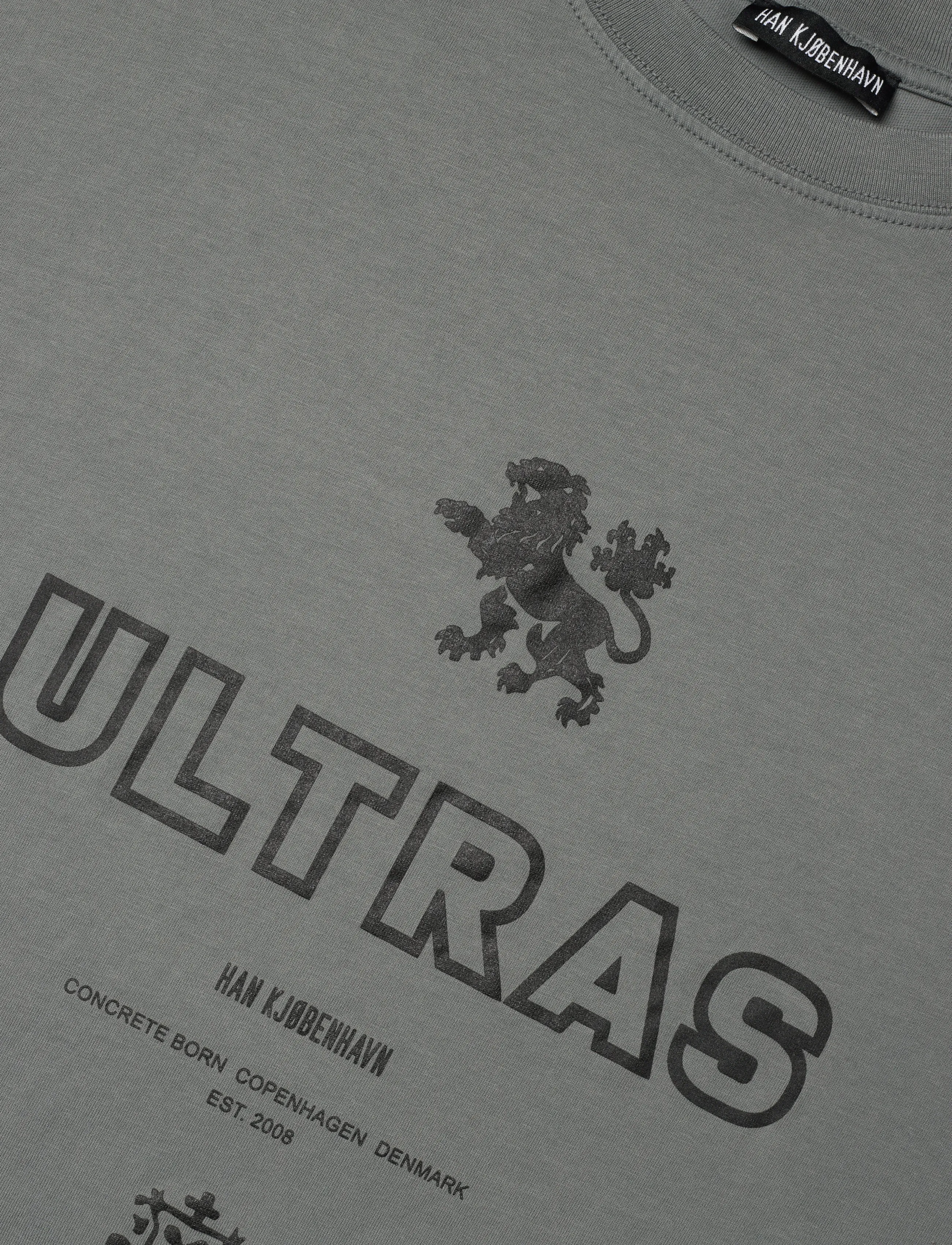 HAN Kjøbenhavn - Ultras Oversized Tee - kortermede t-skjorter - smoke grey - 5