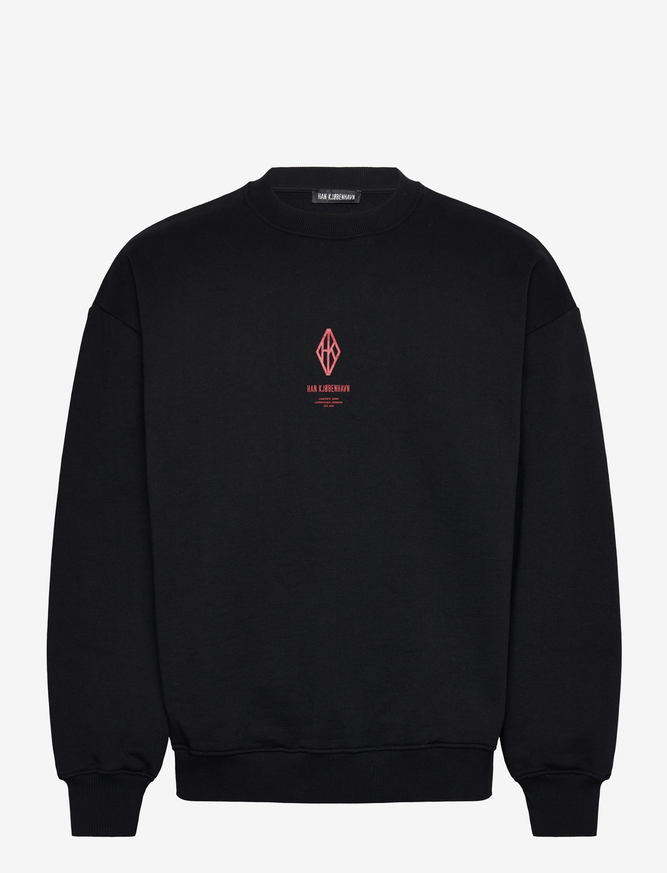 HAN Kjøbenhavn - Diamond Oversized Crewneck - shop efter anledning - black - 1