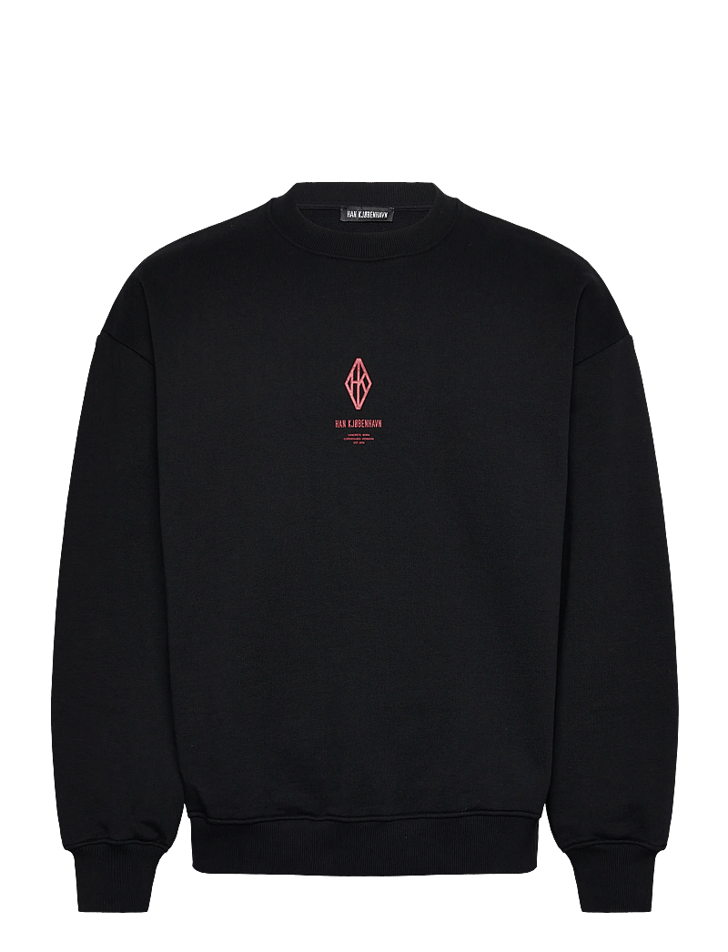 HAN Kjøbenhavn - Diamond Oversized Crewneck - shop efter anledning - black - 1