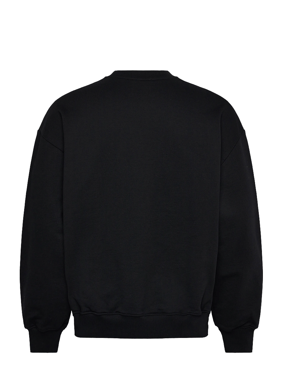 HAN Kjøbenhavn - Diamond Loose Crewneck - sportiska stila džemperi - black - 2