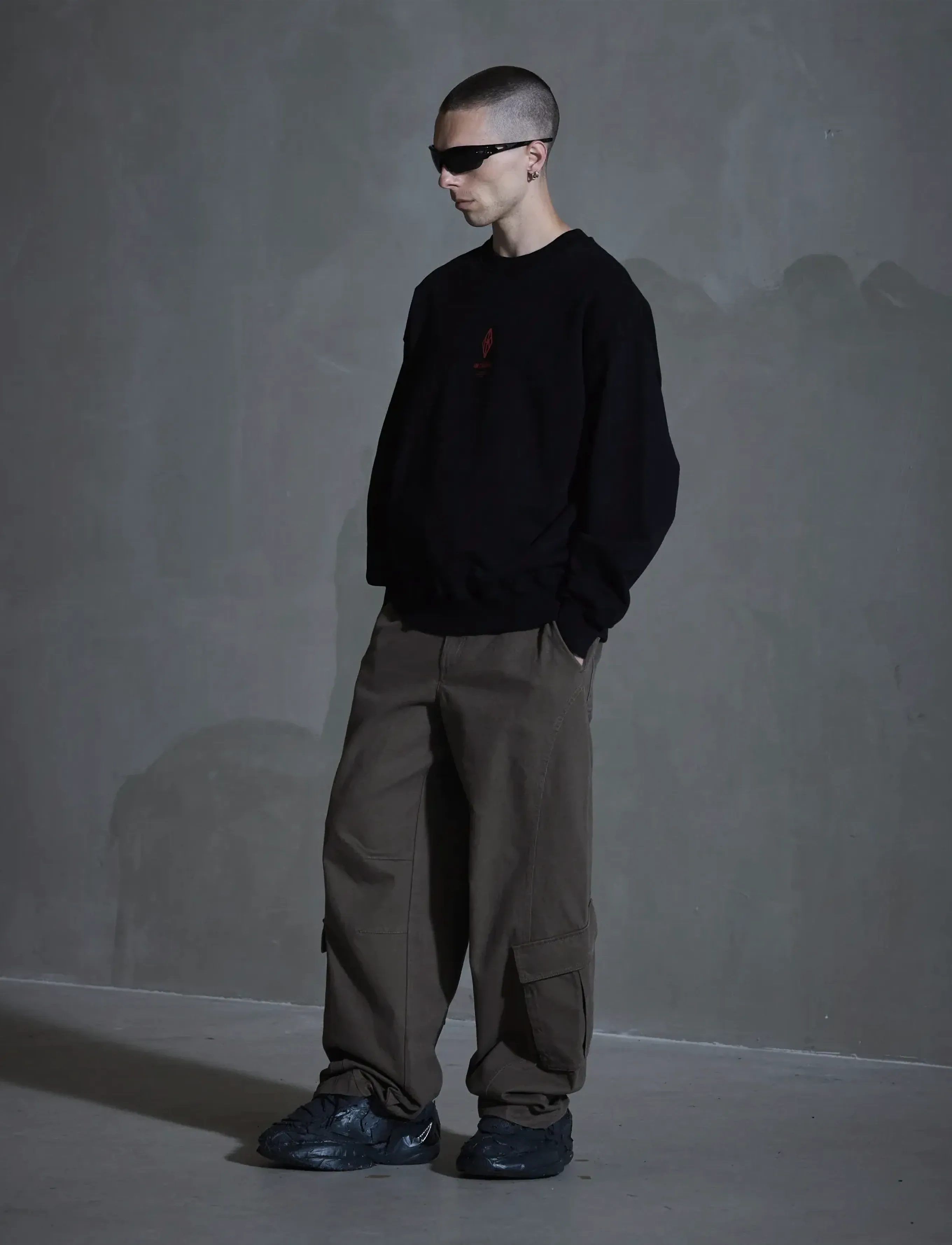 HAN Kjøbenhavn - Diamond Loose Crewneck - shop efter anledning - black - 3