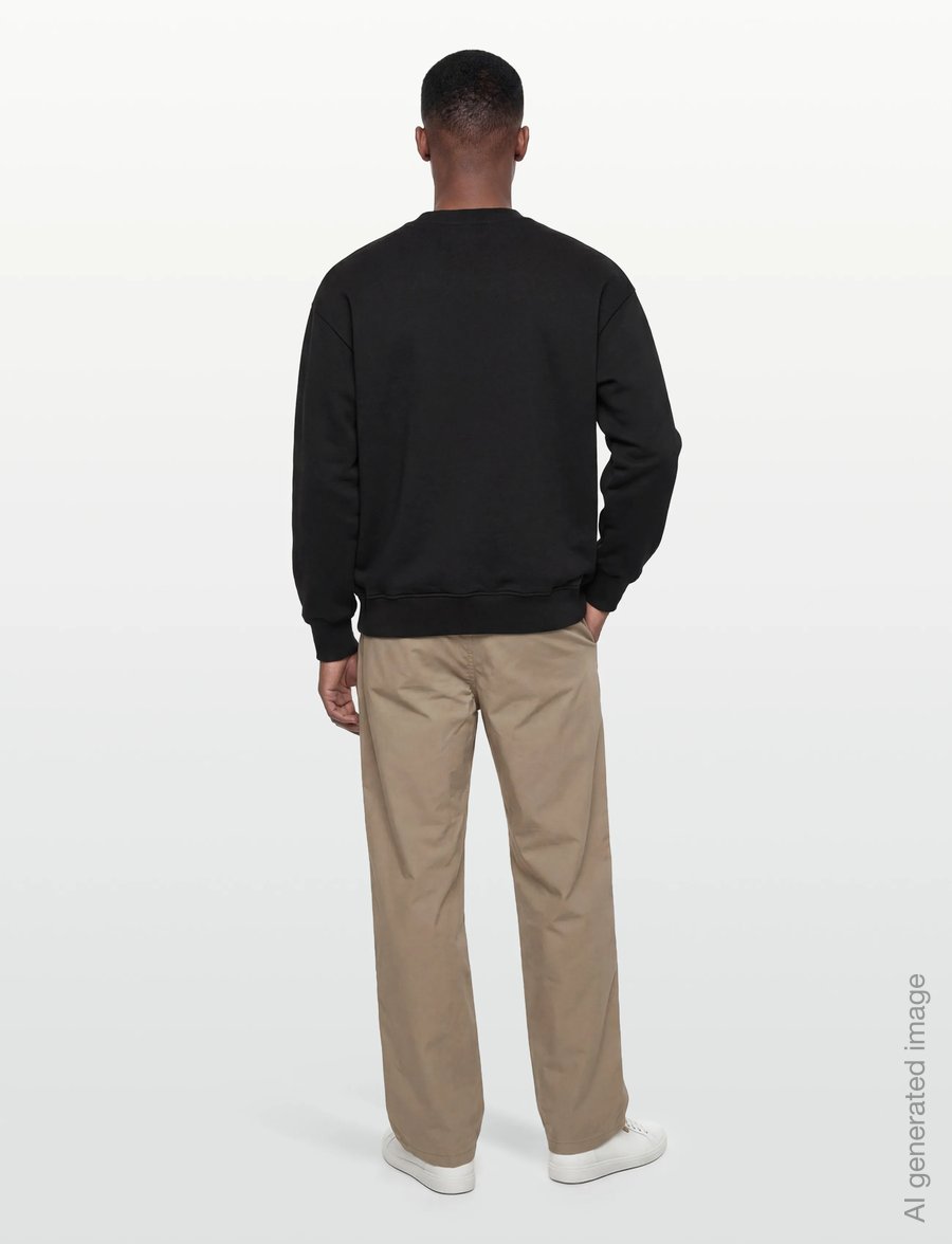 HAN Kjøbenhavn - Diamond Loose Crewneck - shop efter anledning - black/white - 4