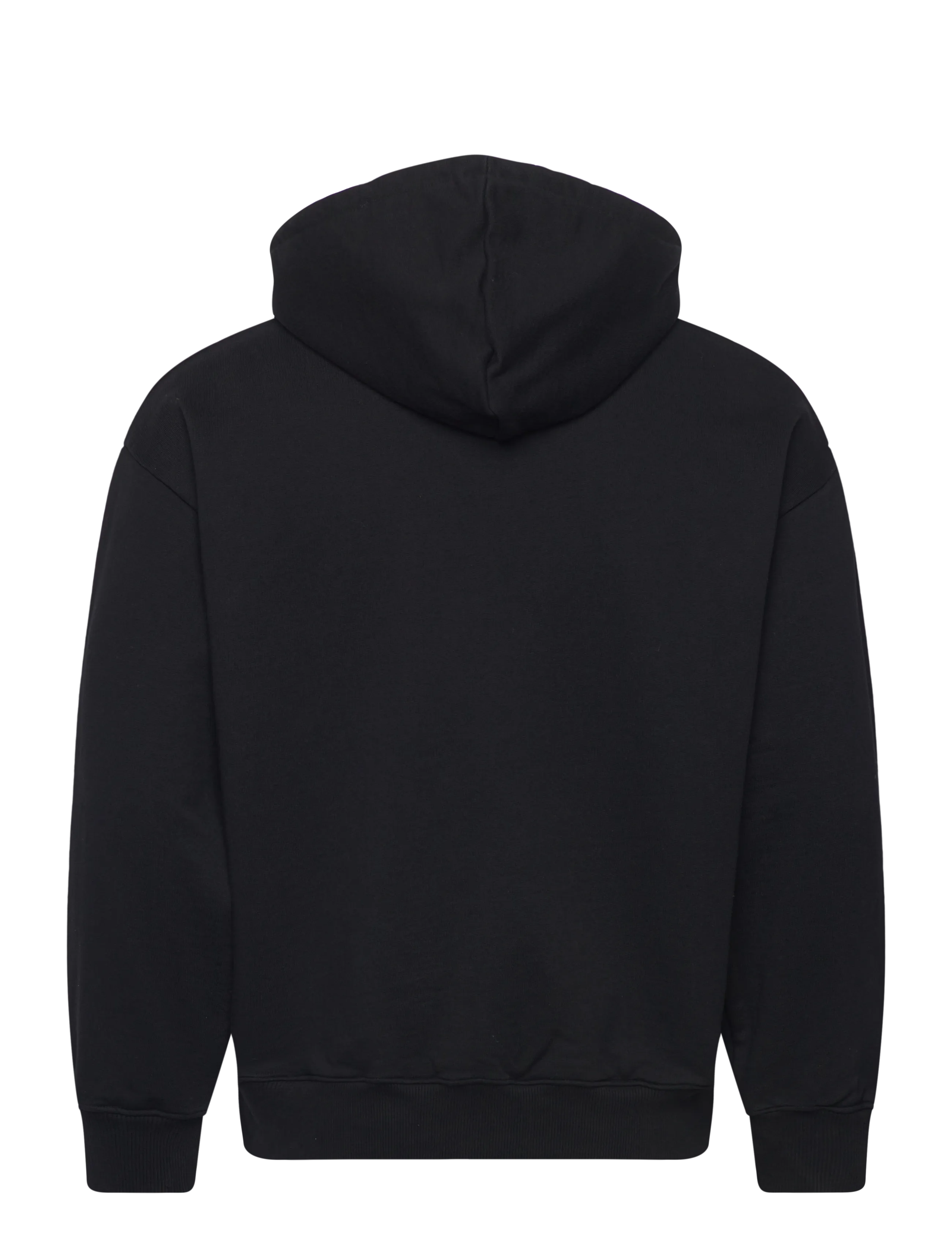 HAN Kjøbenhavn - Diamond Loose Hoodie - kapuutsiga dressipluusid - black/white - 2