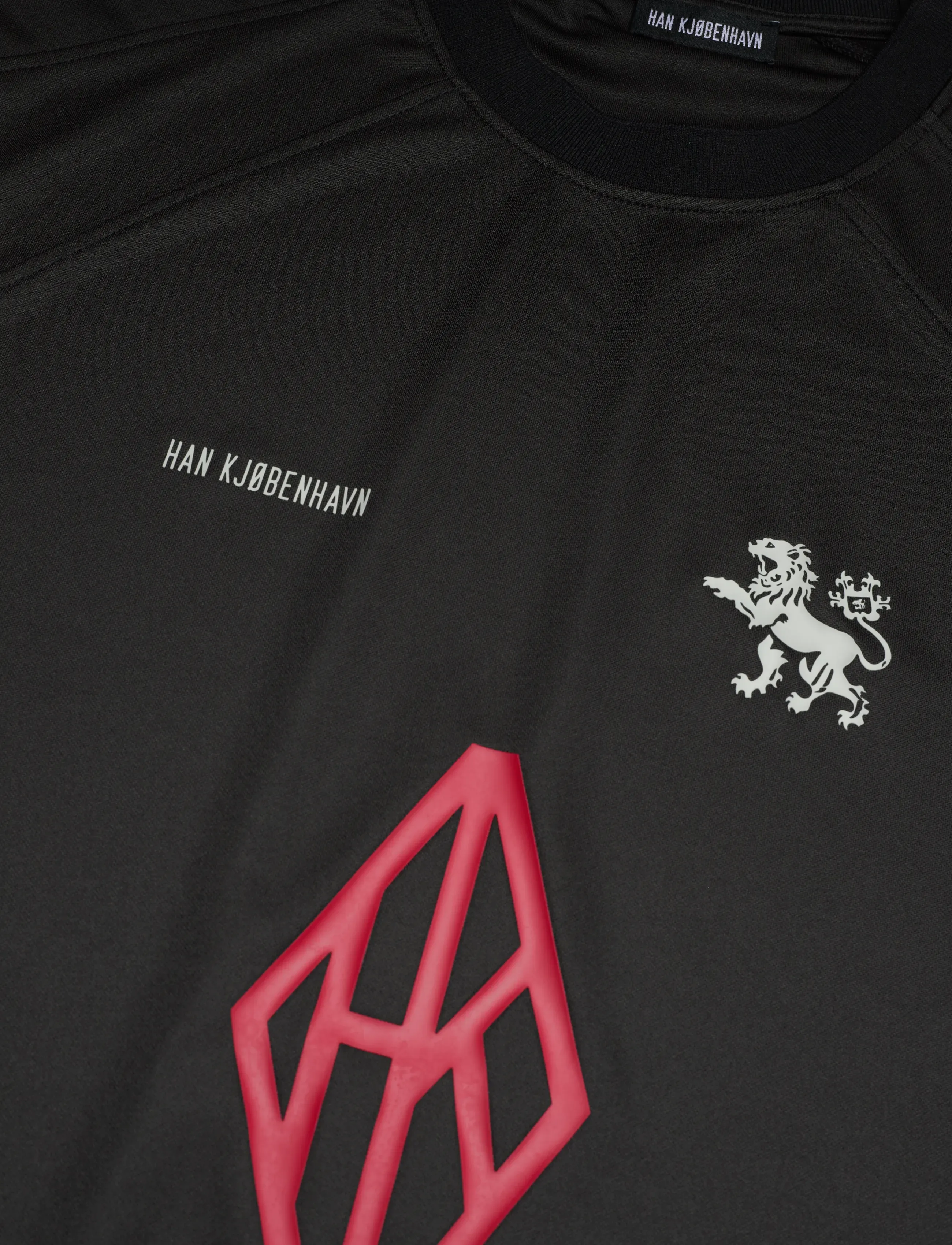 HAN Kjøbenhavn - Diamond Football Tee - t-shirts à manches courtes - black - 3