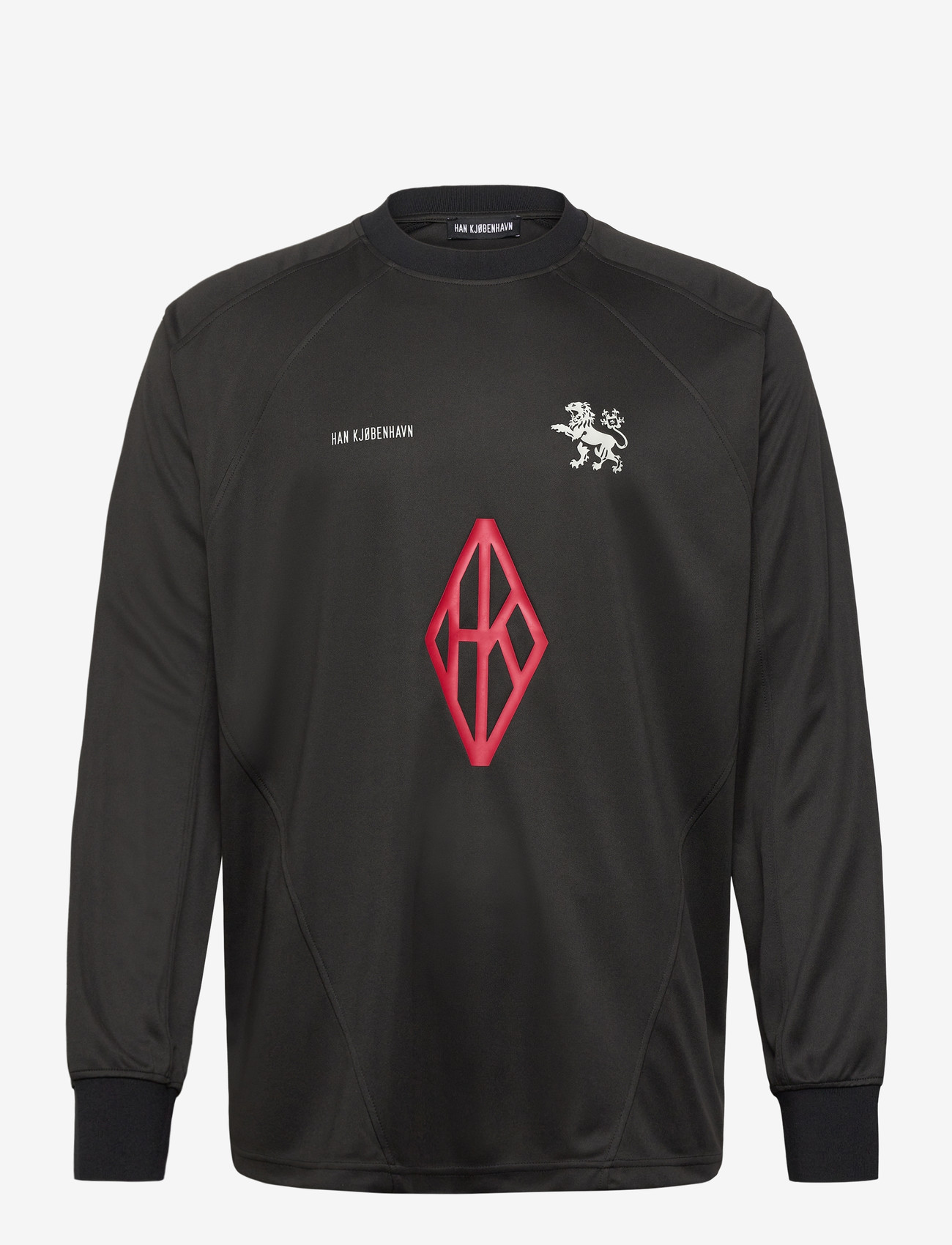 HAN Kjøbenhavn - Diamond Football Long Sleeve - pitkähihaiset - black - 1