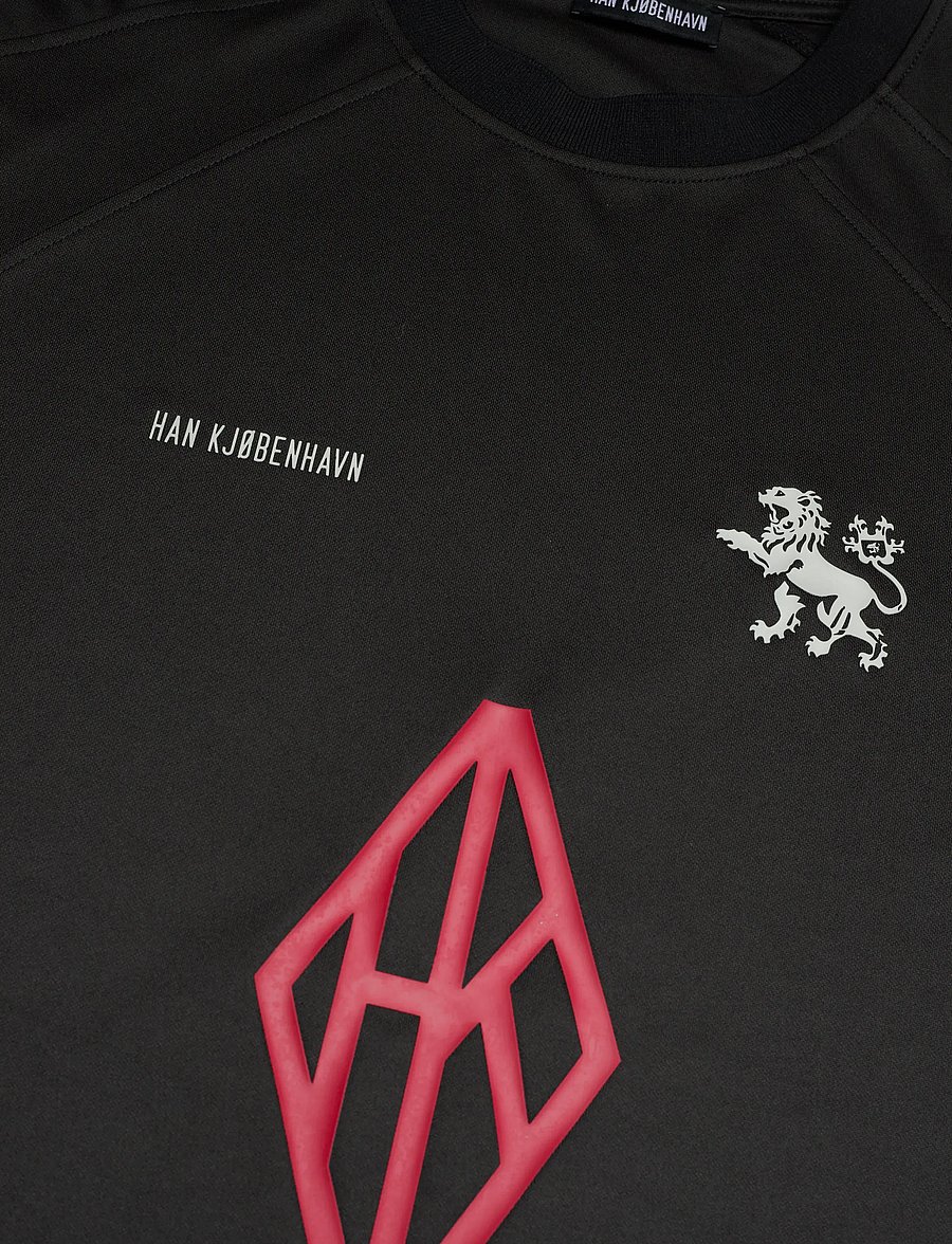 HAN Kjøbenhavn - Diamond Football Long Sleeve - t-shirts à manches longues - black - 3