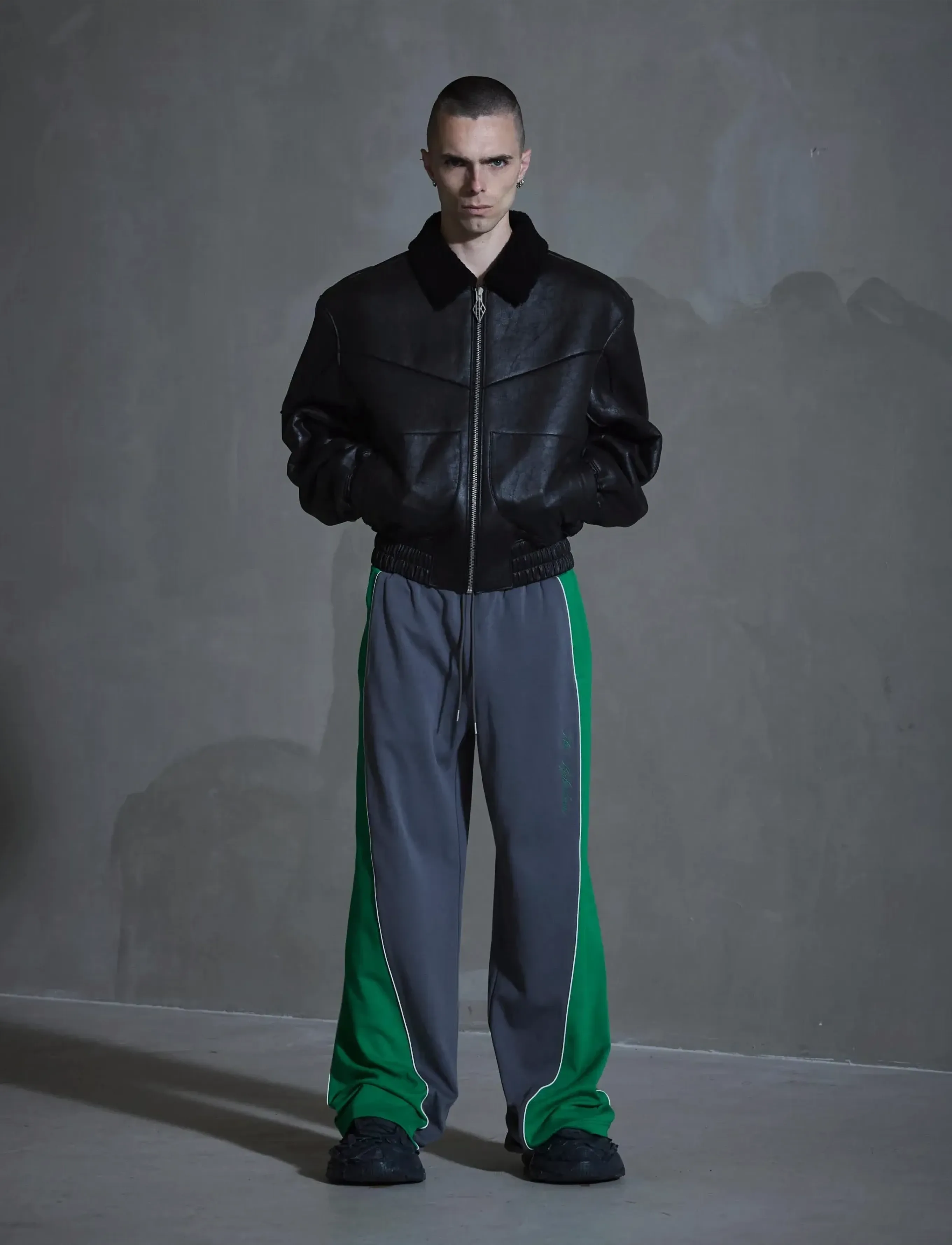 HAN Kjøbenhavn Faux Shearling Boxy Jacket, 52, Jackets, Schwarz - Bomber Männerswear