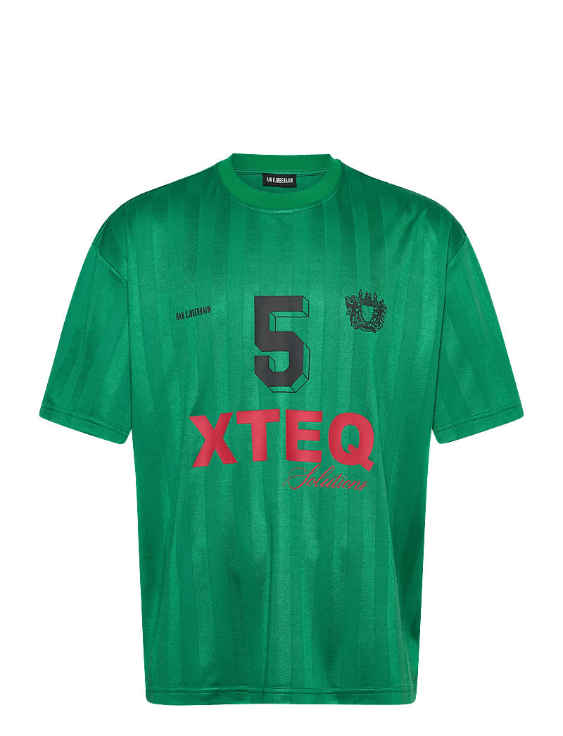 HAN Kjøbenhavn - Printed Football Tee - fodboldtrøjer - vibrant green - 1