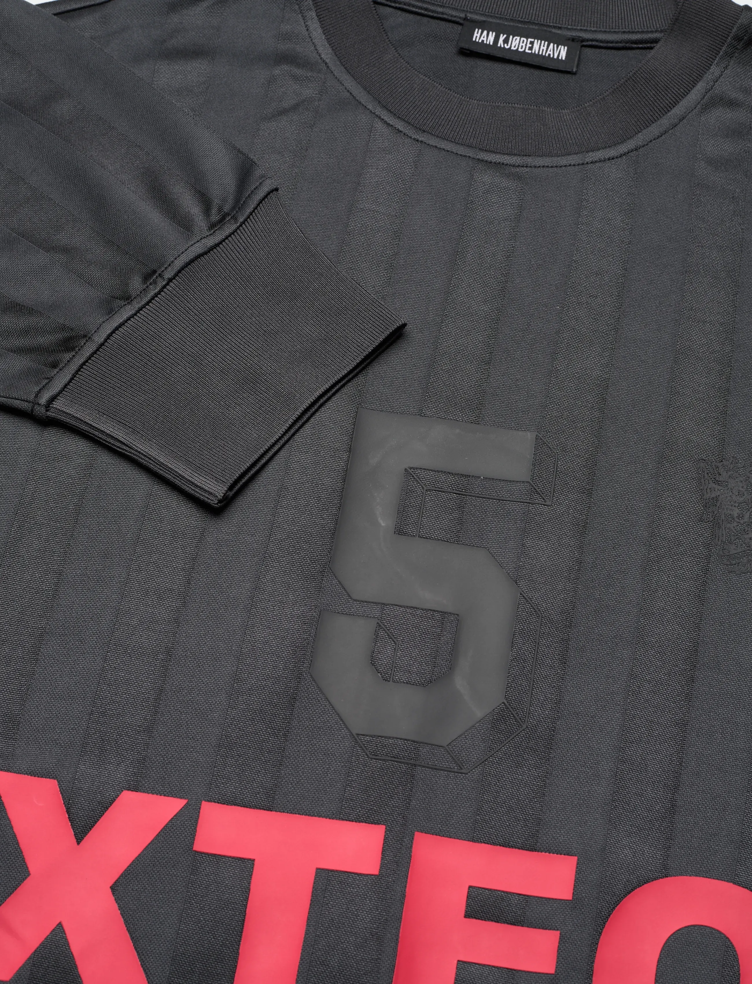 HAN Kjøbenhavn - Printed Football Long Sleeve - maillots de foot - dark grey - 5