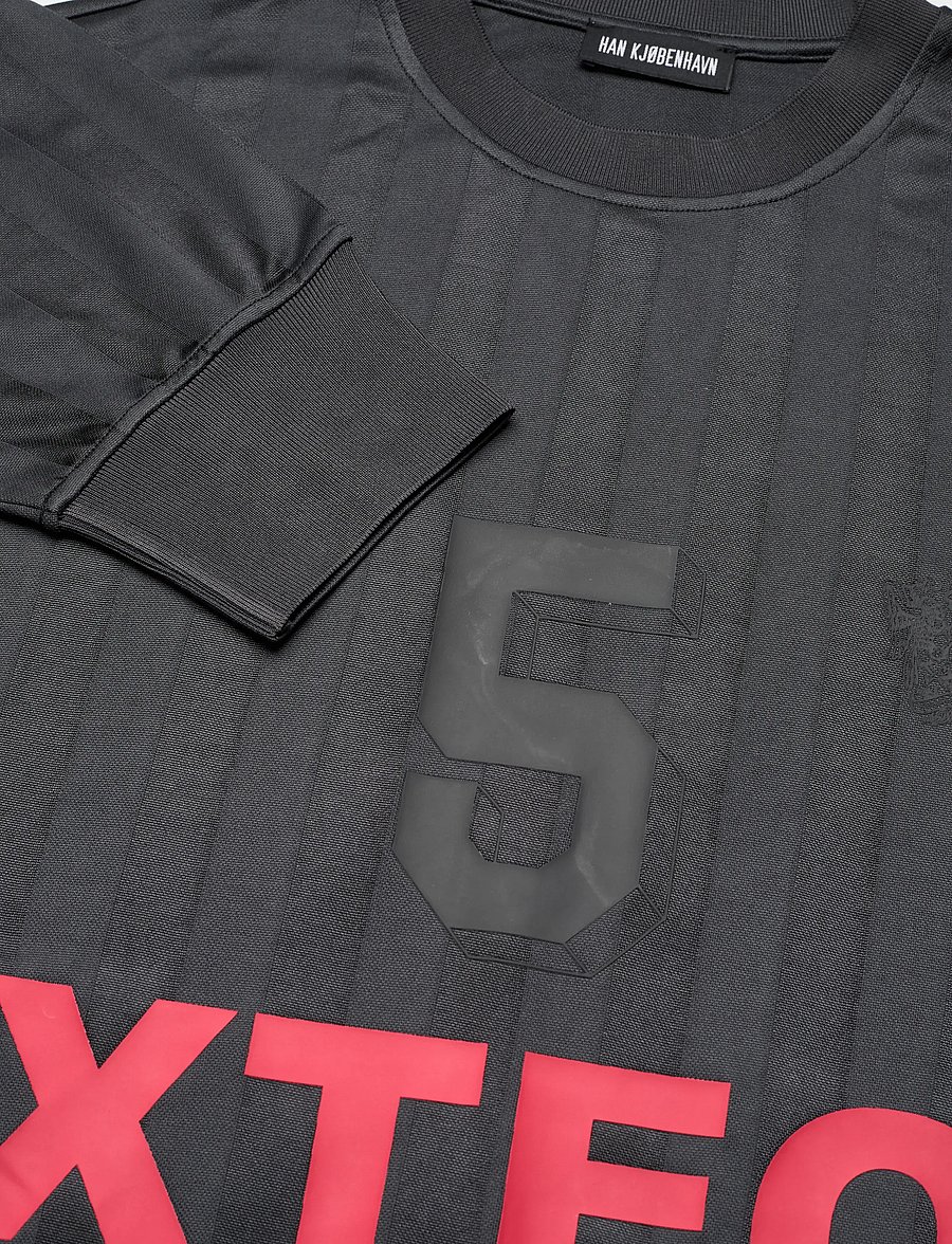 HAN Kjøbenhavn - Printed Football Long Sleeve - maillots de foot - dark grey - 5