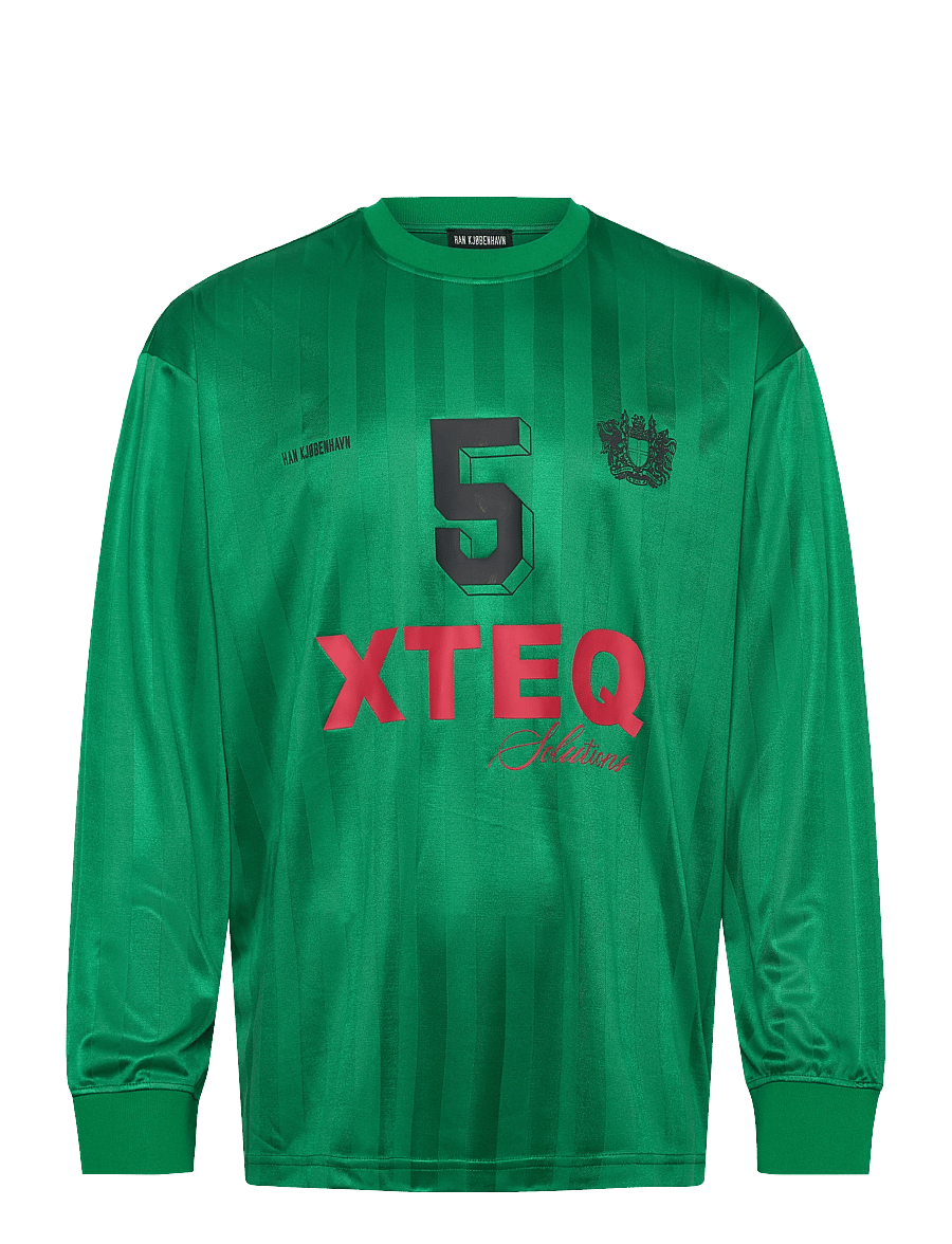 HAN Kjøbenhavn - Printed Football Long Sleeve - maillots de foot - vibrant green - 1