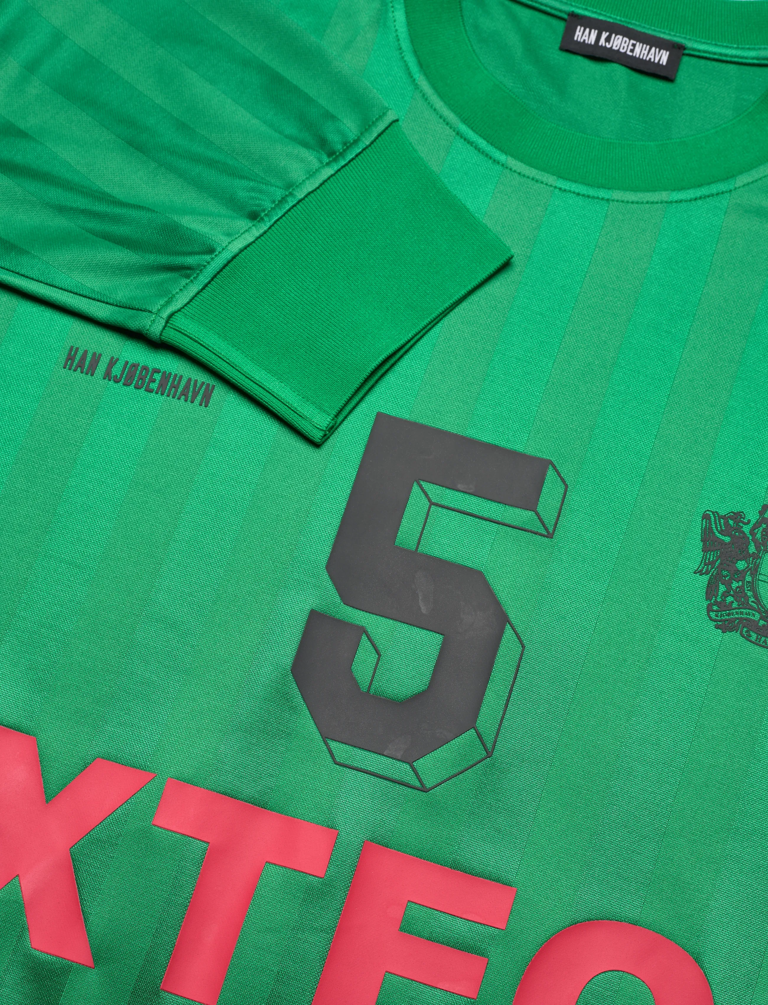 HAN Kjøbenhavn - Printed Football Long Sleeve - maillots de foot - vibrant green - 5