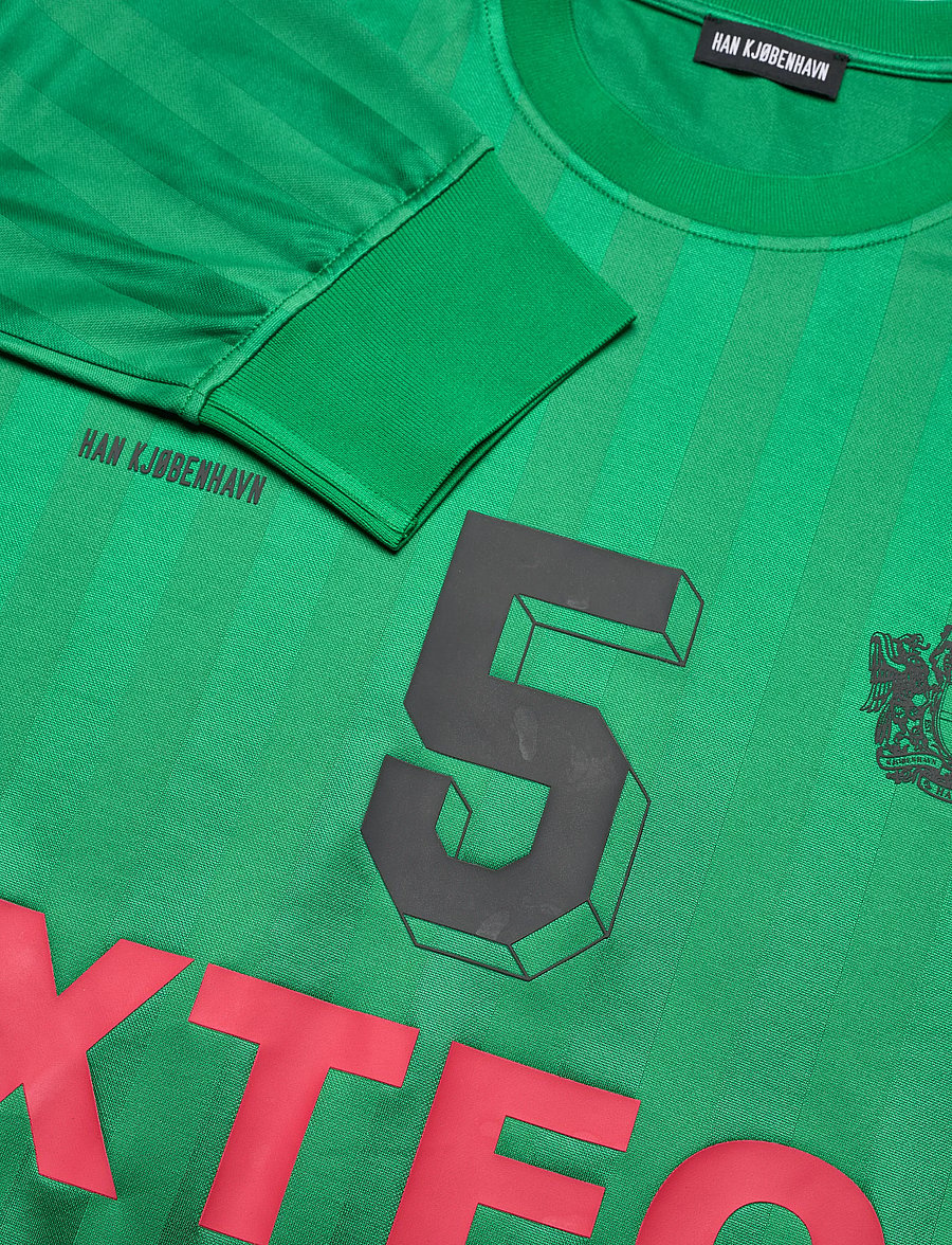 HAN Kjøbenhavn - Printed Football Long Sleeve - maillots de foot - vibrant green - 5