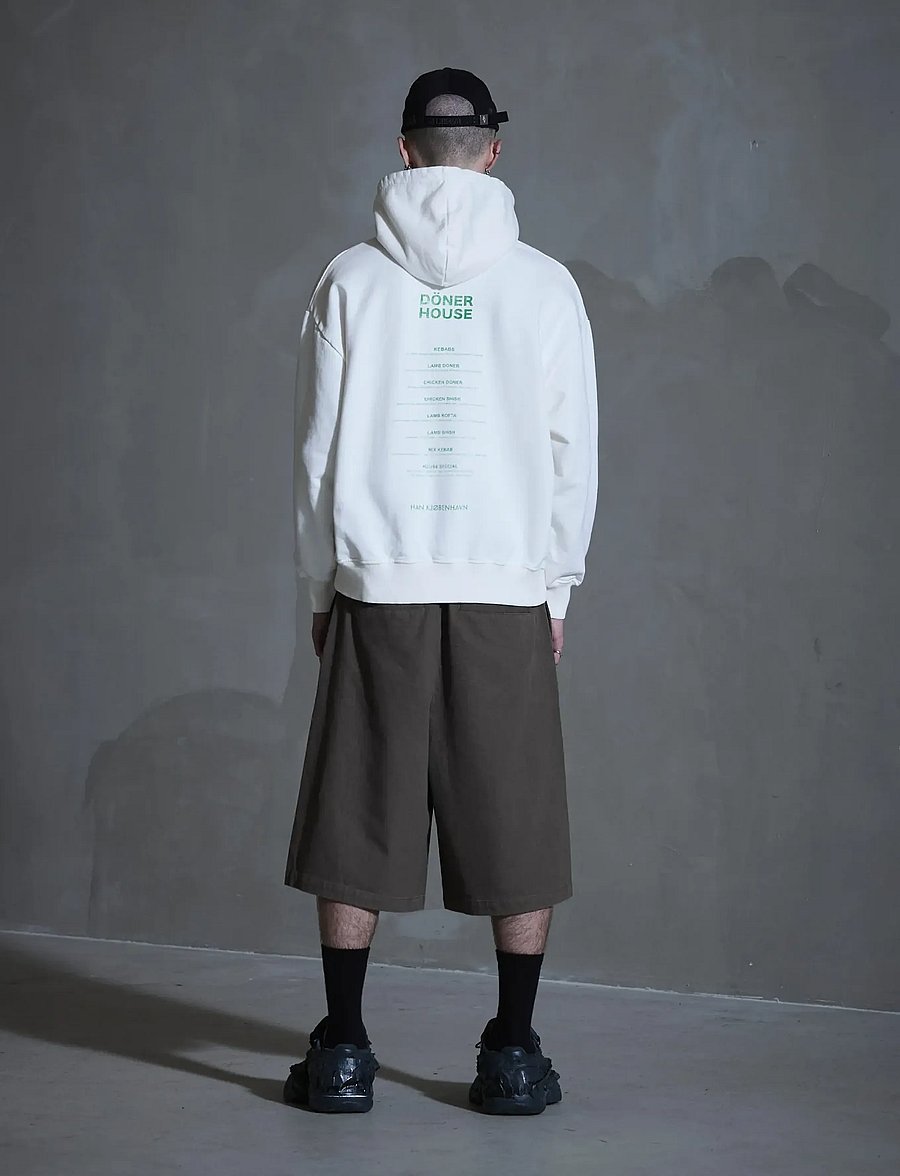 HAN Kjøbenhavn - Döner House Oversized Hoodie - hættetrøjer - off white - 3