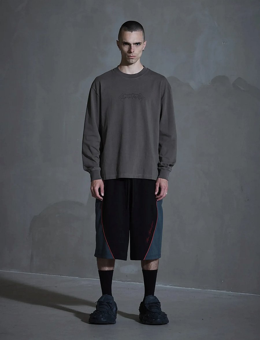 HAN Kjøbenhavn - Love Corp Long Sleeve - long-sleeved t-shirts - dusty brown - 0