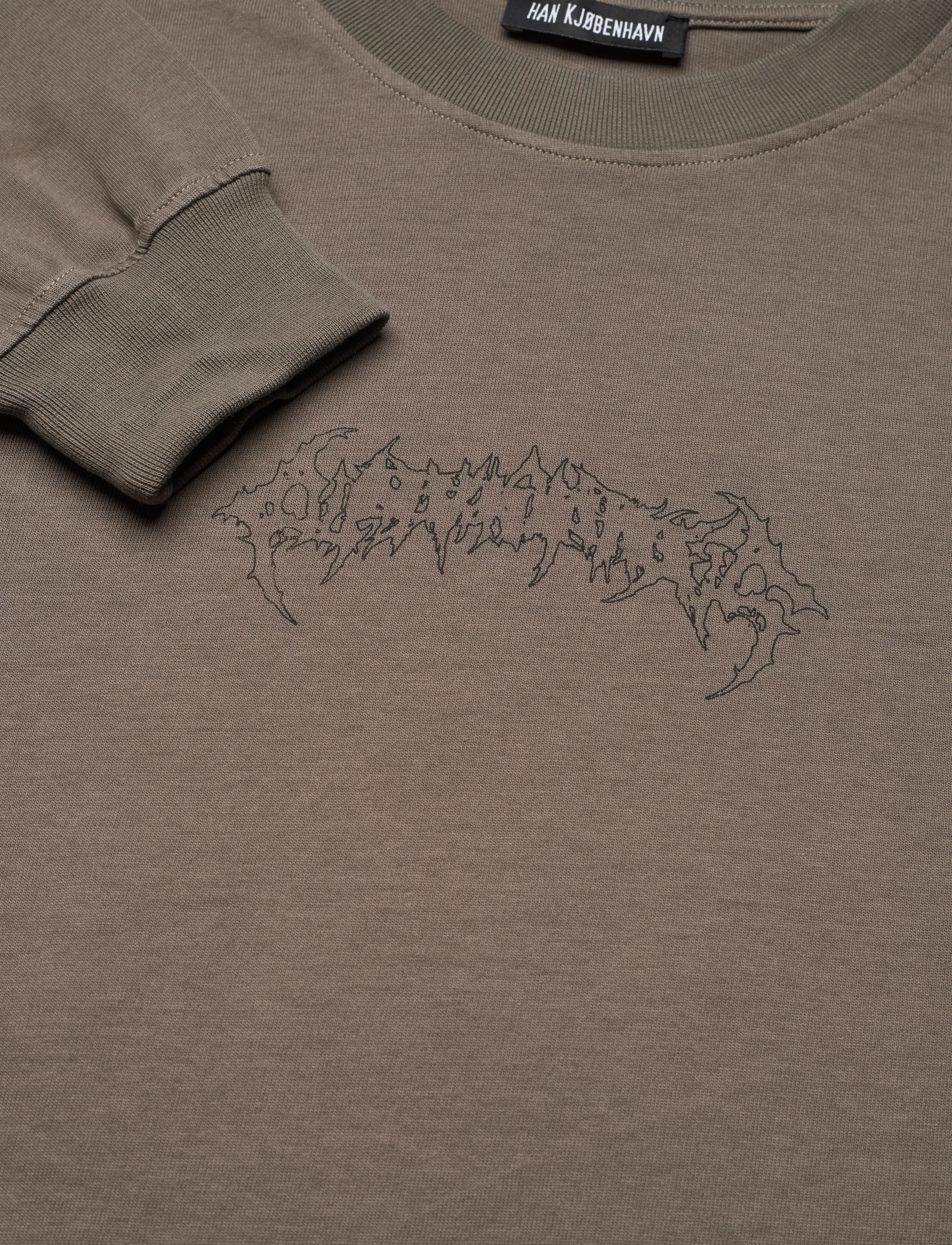 HAN Kjøbenhavn - Love Corp Long Sleeve - langärmelig - dusty brown - 4