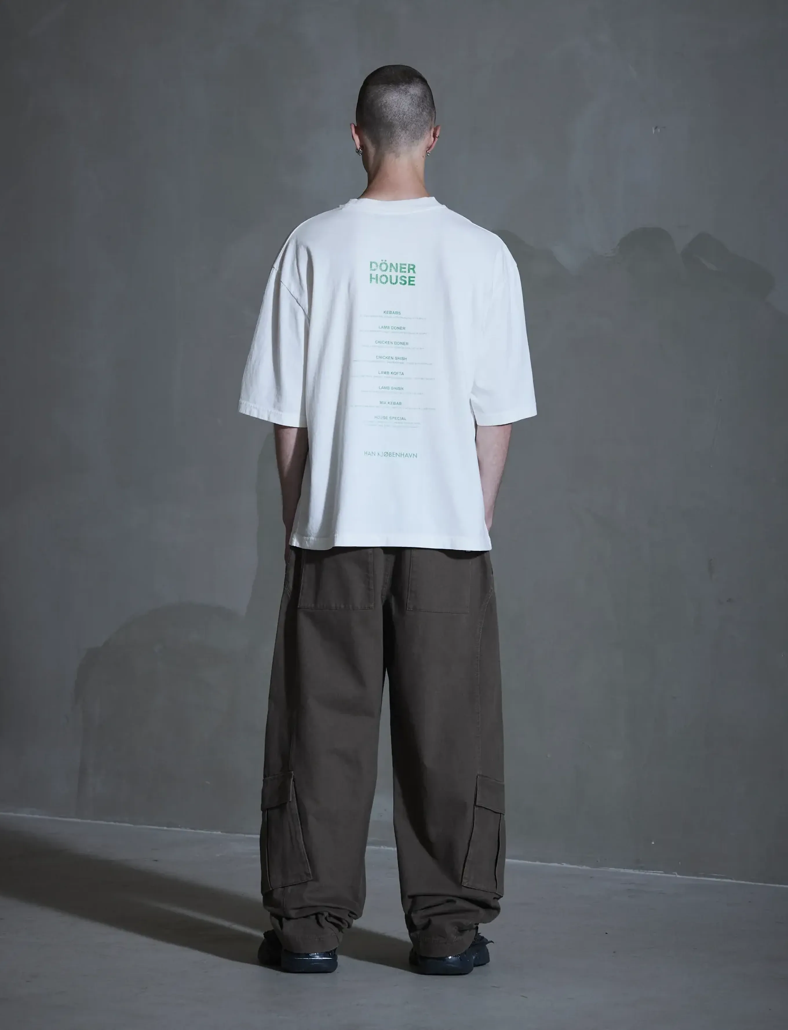 HAN Kjøbenhavn - Döner House Oversized Tee - kurzärmelig - off white - 3