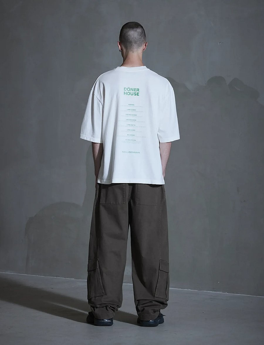 HAN Kjøbenhavn - Döner House Oversized Tee - kurzärmelig - off white - 3