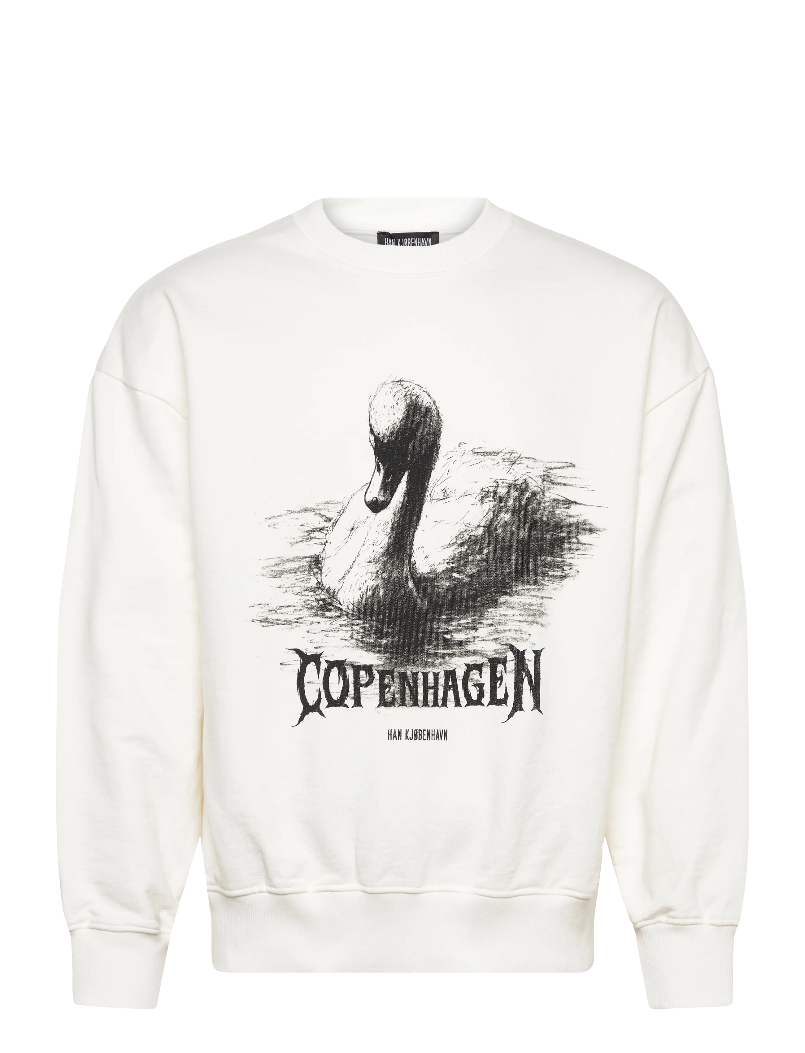 HAN Kjøbenhavn - HK Swan Oversized Crewneck - nach anlass kaufen - off white - 1