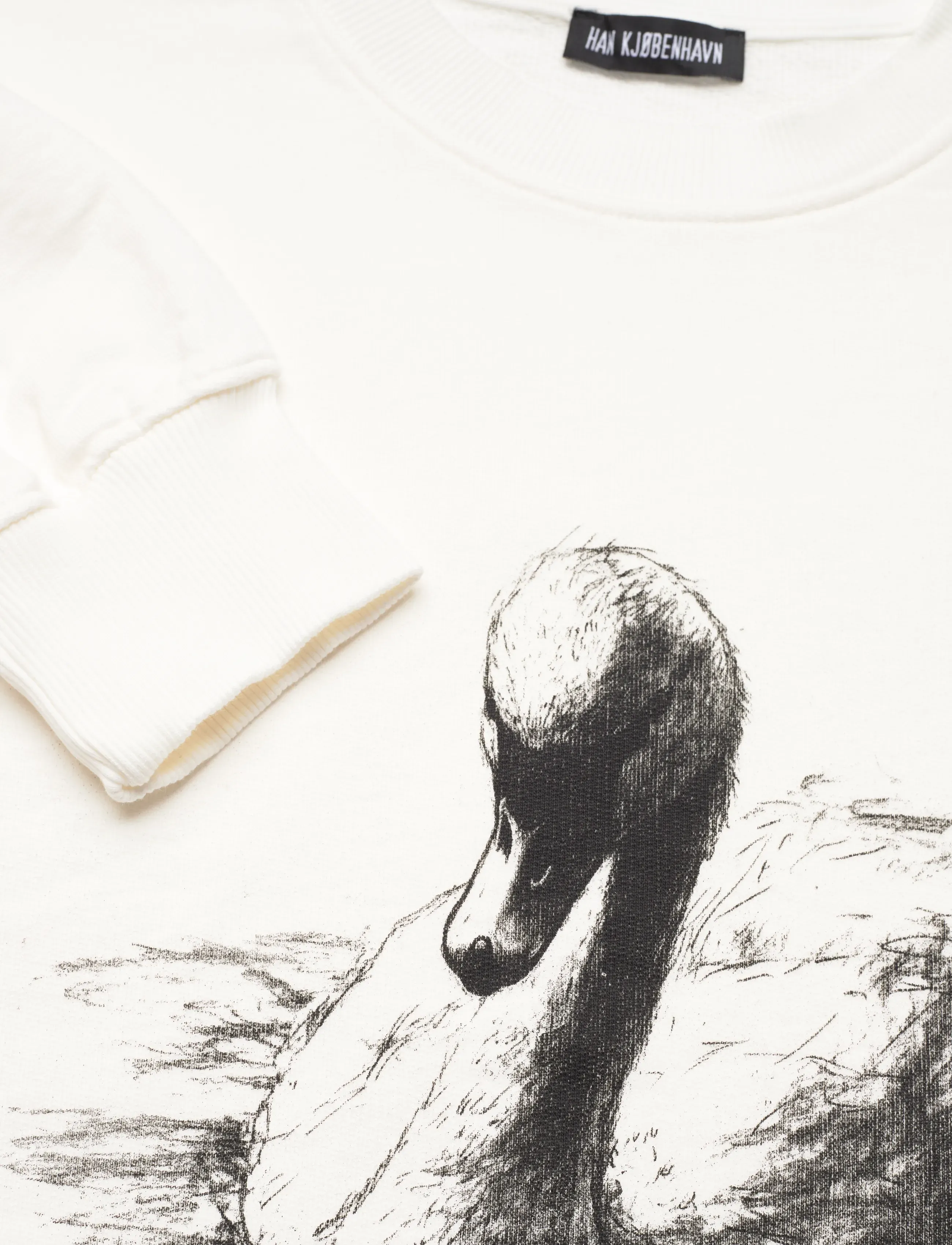 HAN Kjøbenhavn - HK Swan Oversized Crewneck - nach anlass kaufen - off white - 5