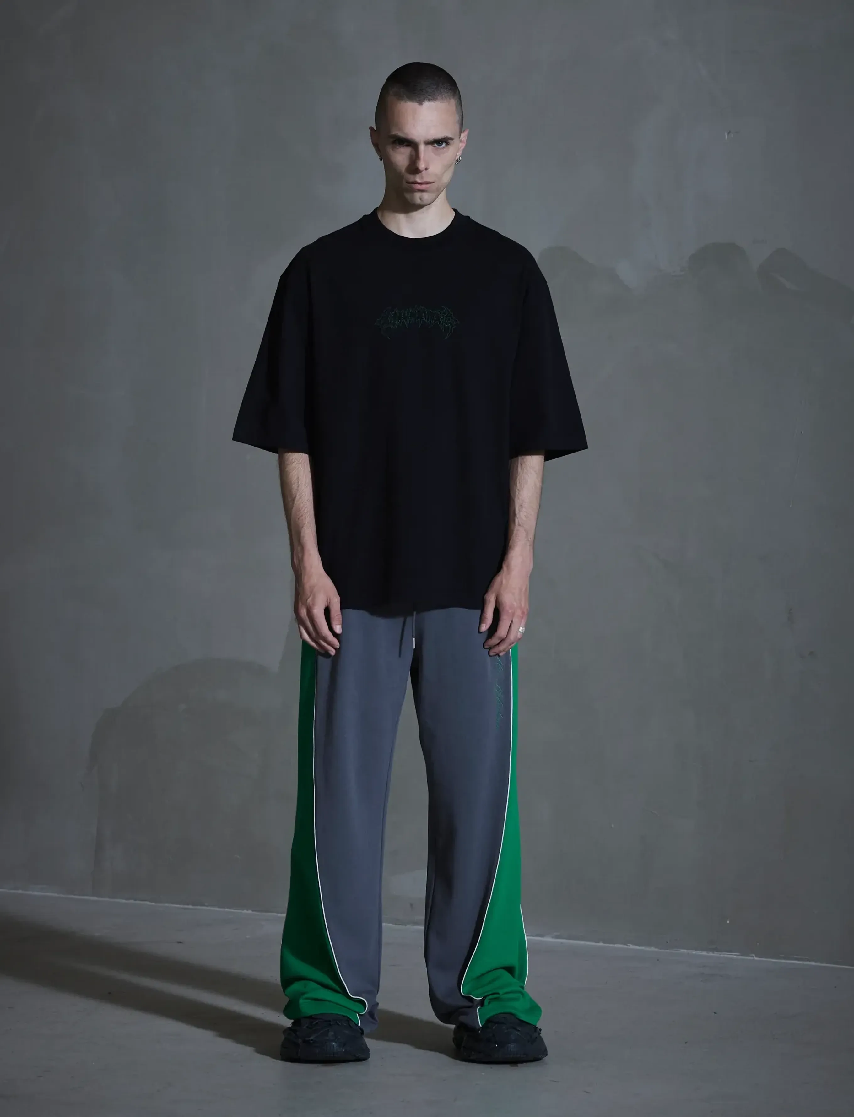 HAN Kjøbenhavn Love Corp Oversized Tee - Offres - BLACK / black