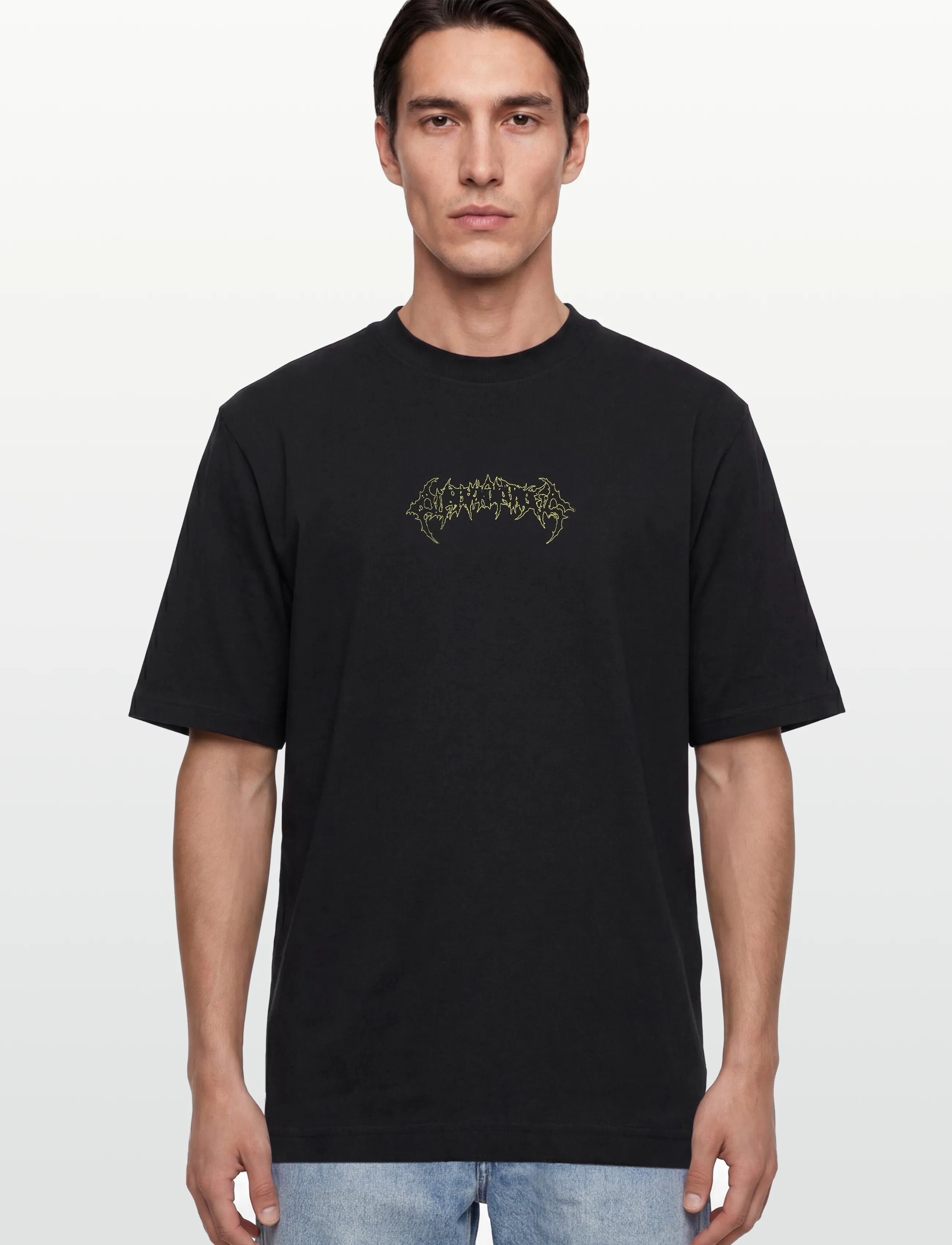 HAN Kjøbenhavn - Love Corp Oversized Tee - kortærmede t-shirts - black - 3