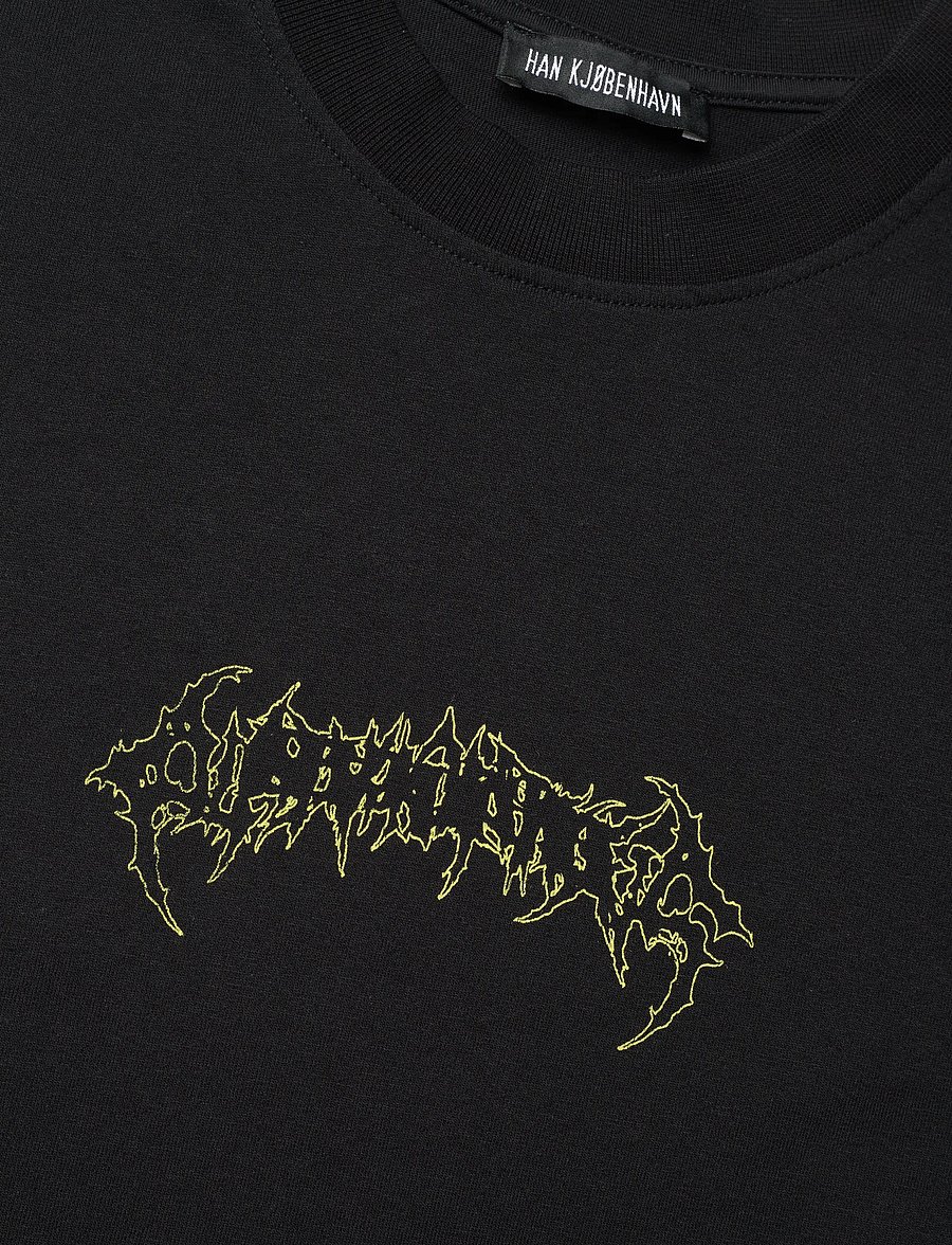 HAN Kjøbenhavn - Love Corp Oversized Tee - t-krekli ar īsām piedurknēm - black - 5