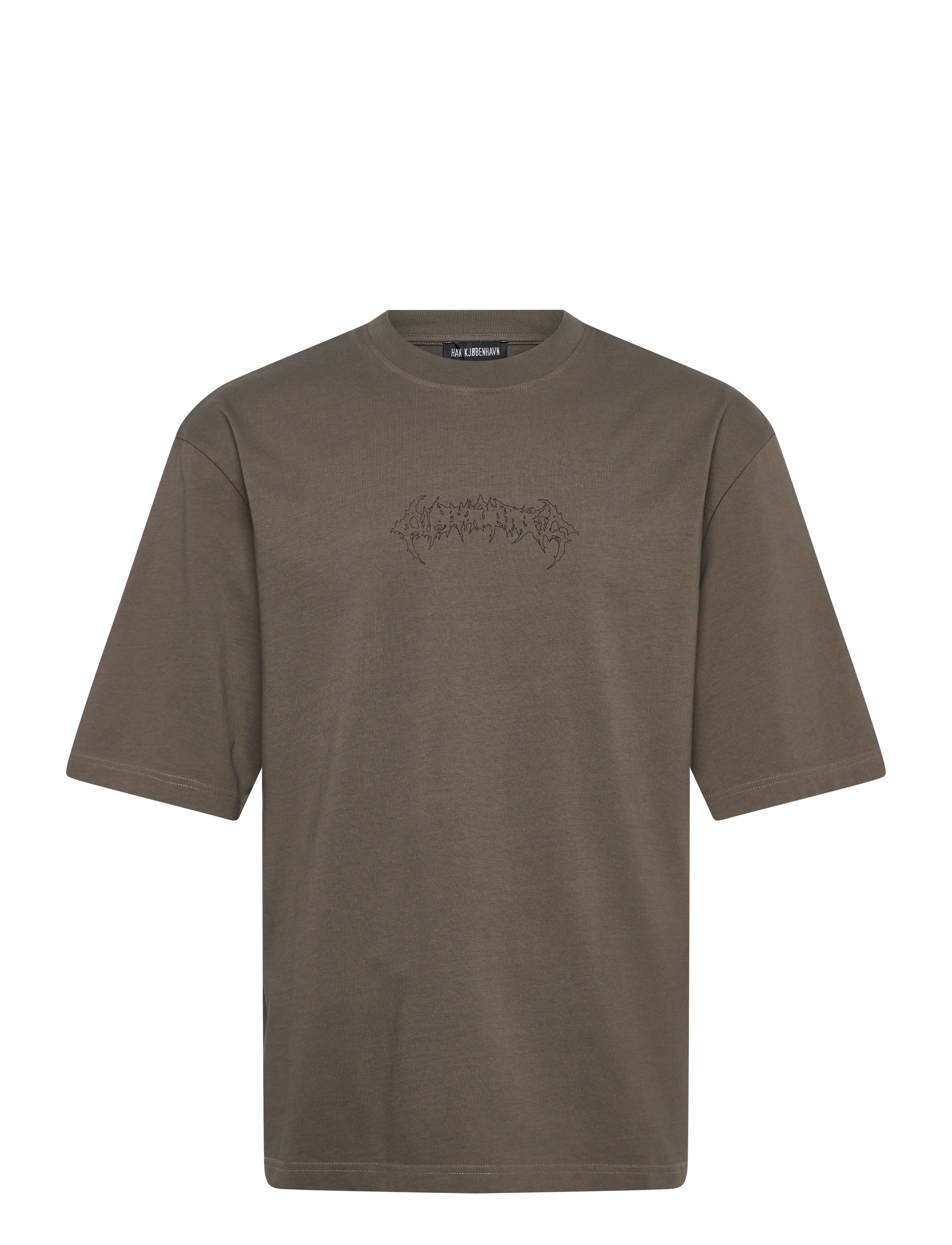 HAN KJØBENHAVN Love Corp Oversized Tee Braun - M - Herren