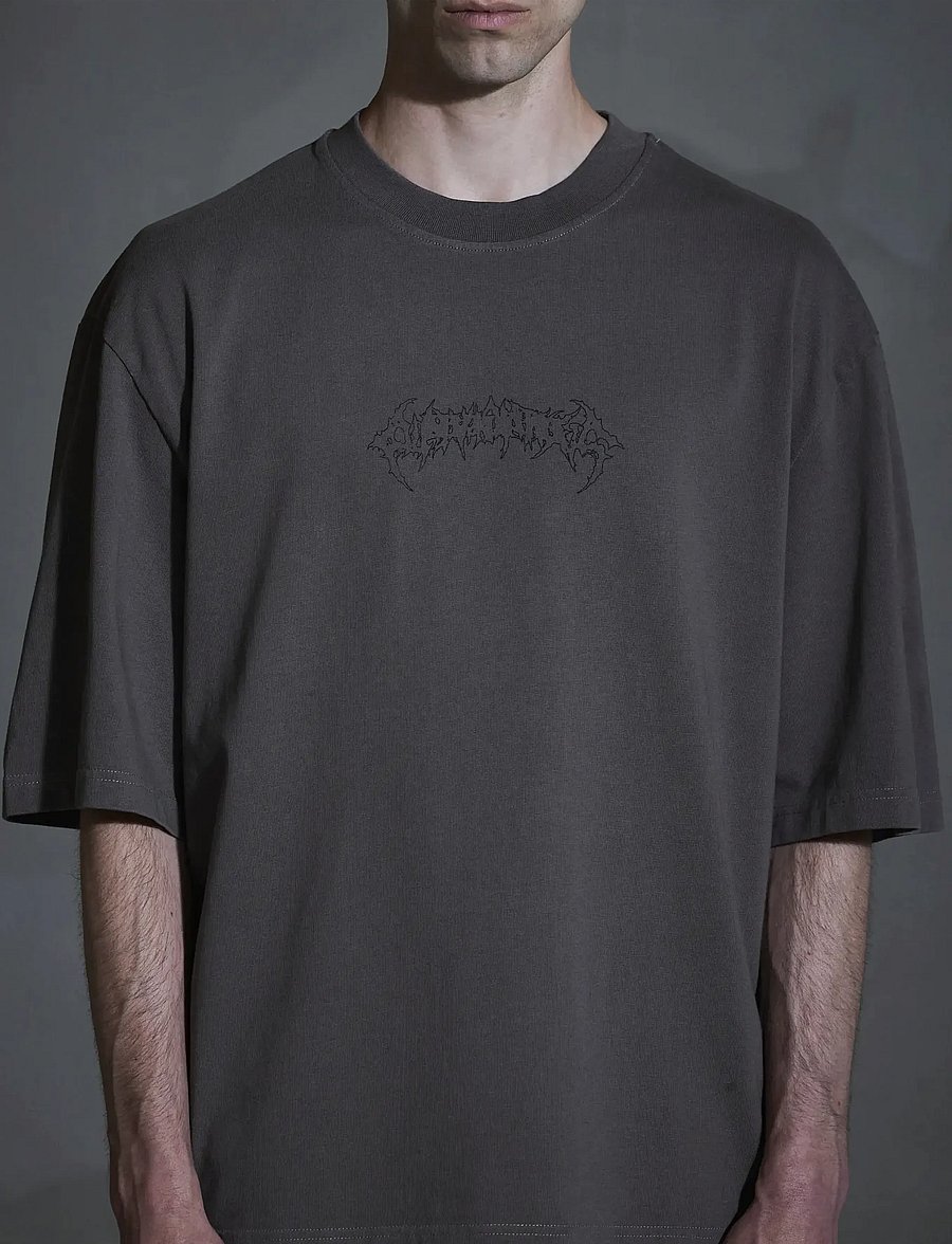 HAN Kjøbenhavn - Love Corp Oversized Tee - kortärmade t-shirts - dusty brown - 0
