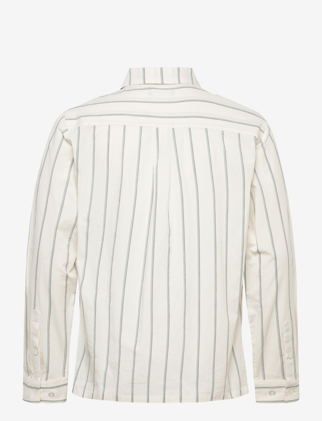HAN Kjøbenhavn - Retro Striped Shirt - tavalised t-särgid - off white - 2