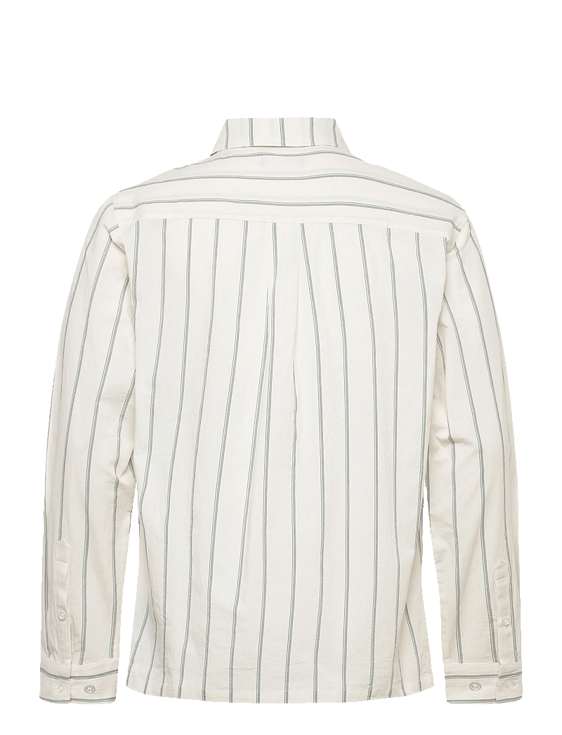 HAN Kjøbenhavn - Retro Striped Shirt - tavalised t-särgid - off white - 2