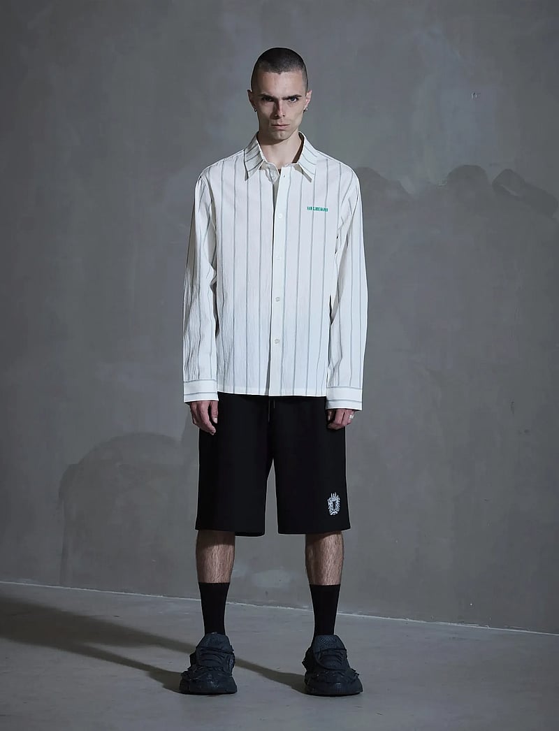 HAN Kjøbenhavn - Retro Striped Shirt - tavalised t-särgid - off white - 0