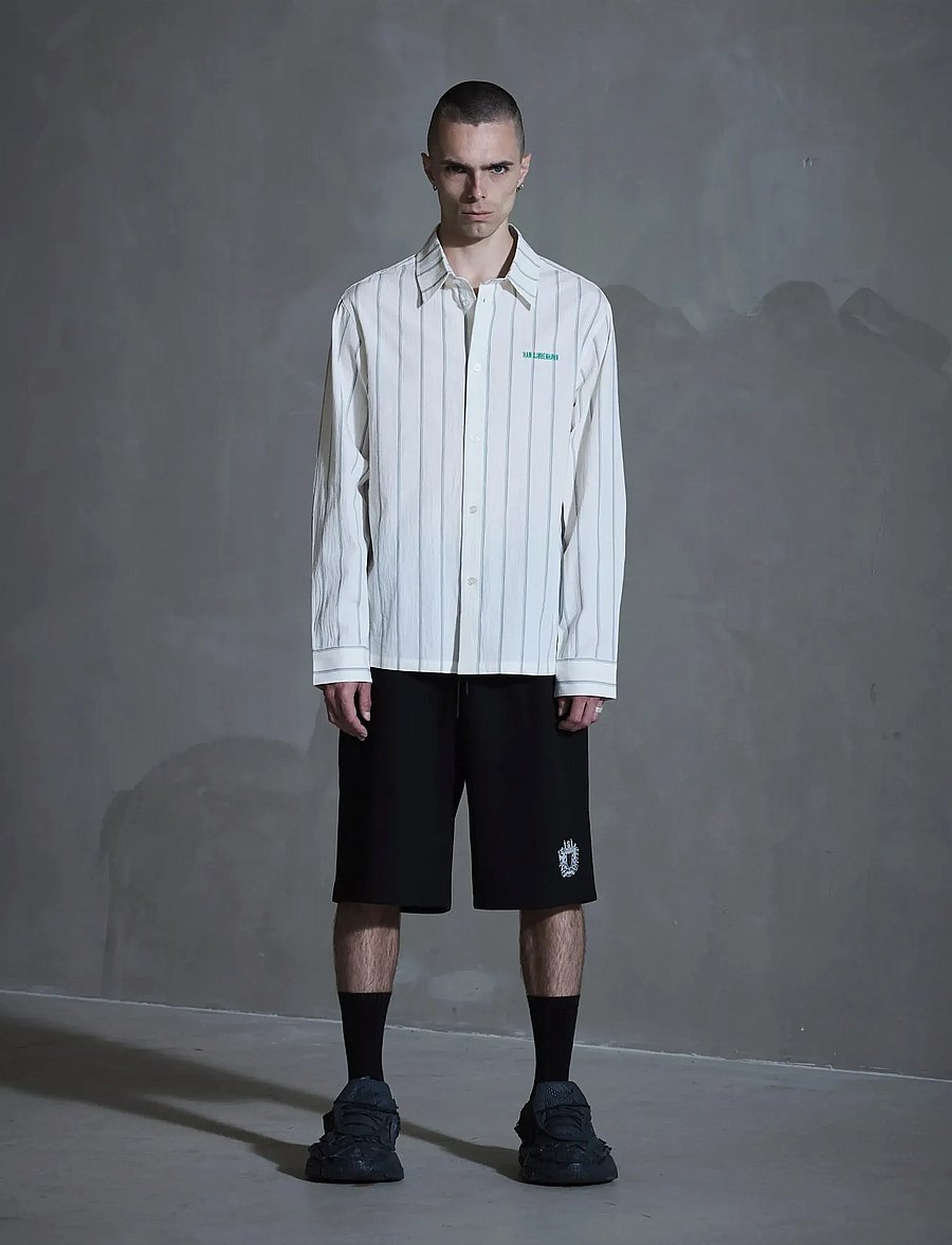 HAN Kjøbenhavn - Retro Striped Shirt - basic-hemden - off white - 0