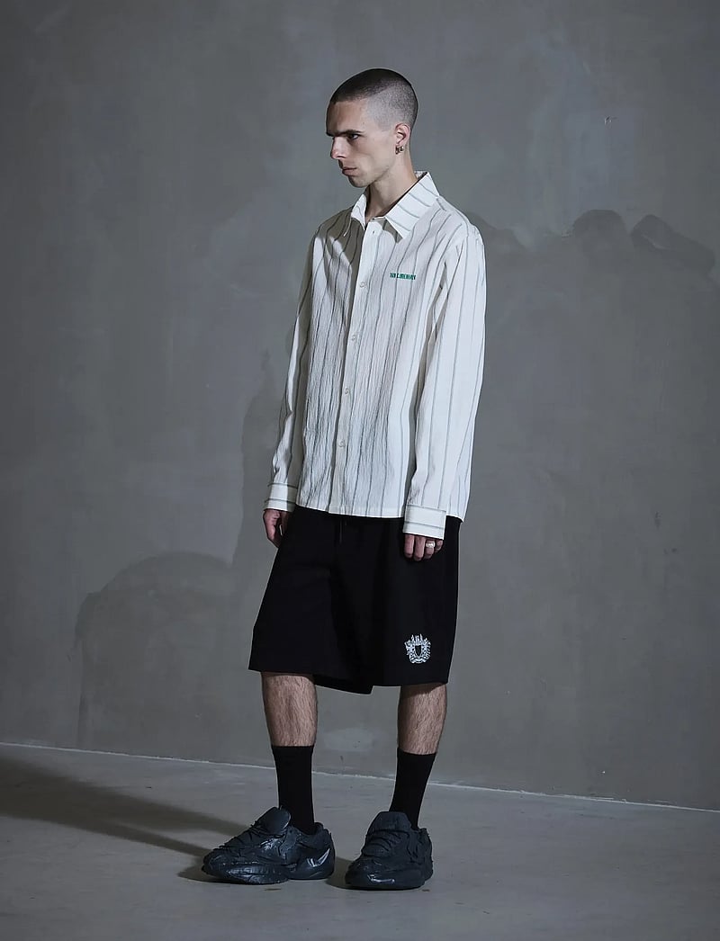 HAN Kjøbenhavn - Retro Striped Shirt - tavalised t-särgid - off white - 3