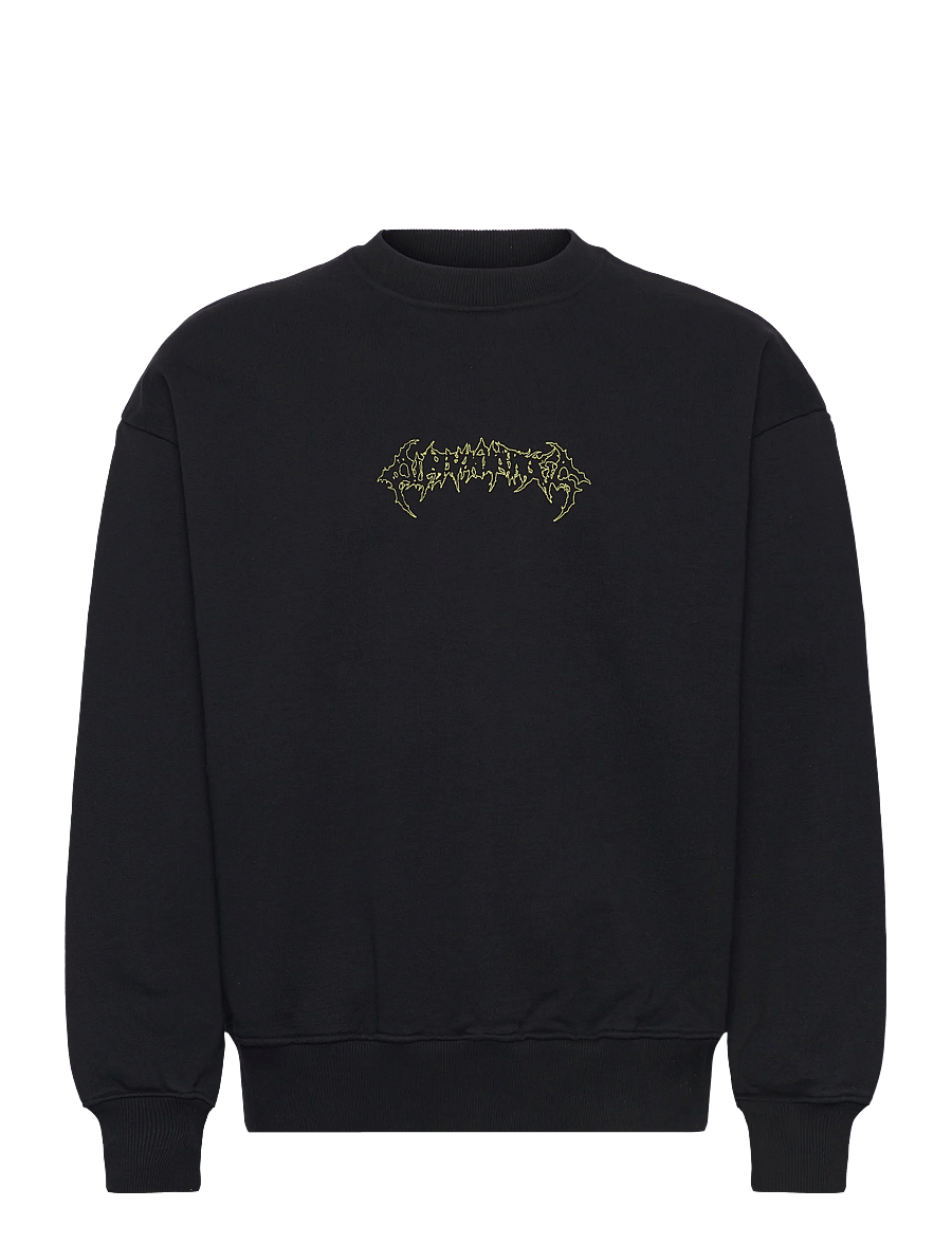HAN Kjøbenhavn - Love Corp Oversized Crewneck - sweatshirts - black - 1