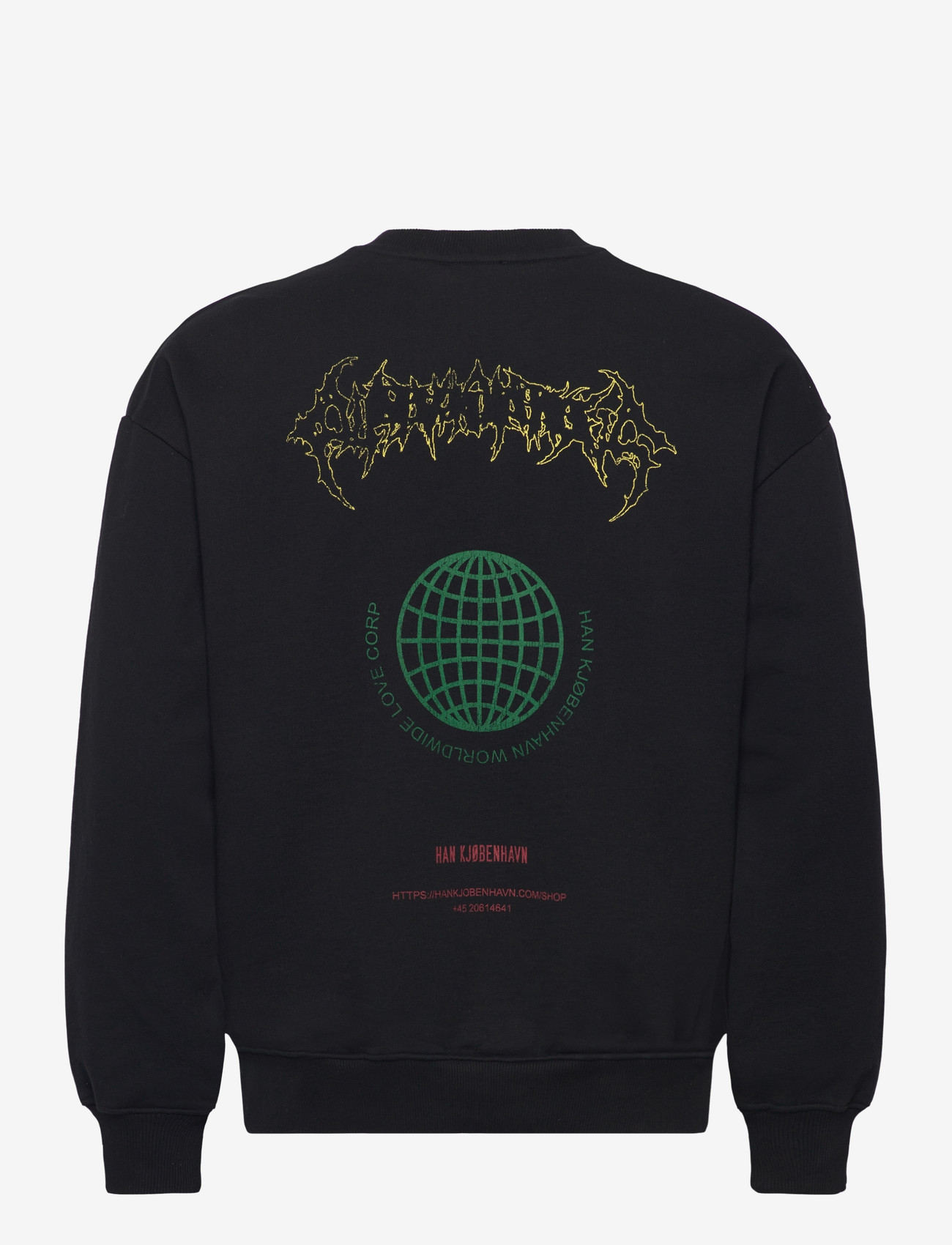 HAN Kjøbenhavn - Love Corp Oversized Crewneck - shop efter anledning - black - 2