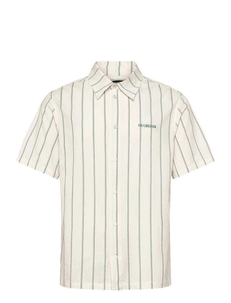 HAN Kjøbenhavn - Retro Short Sleeve Shirt - basic-hemden - off white - 0