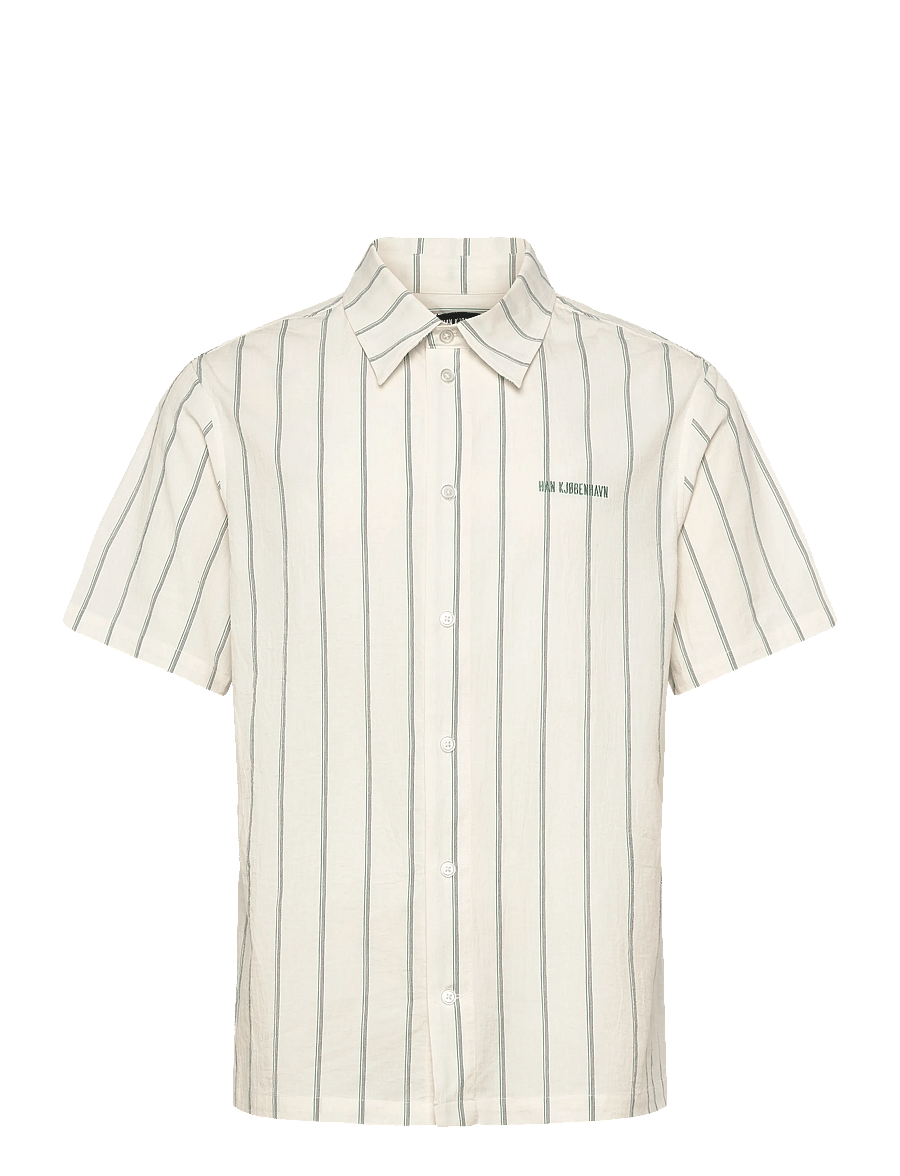HAN Kjøbenhavn - Retro Short Sleeve Shirt - basic skjortor - off white - 1