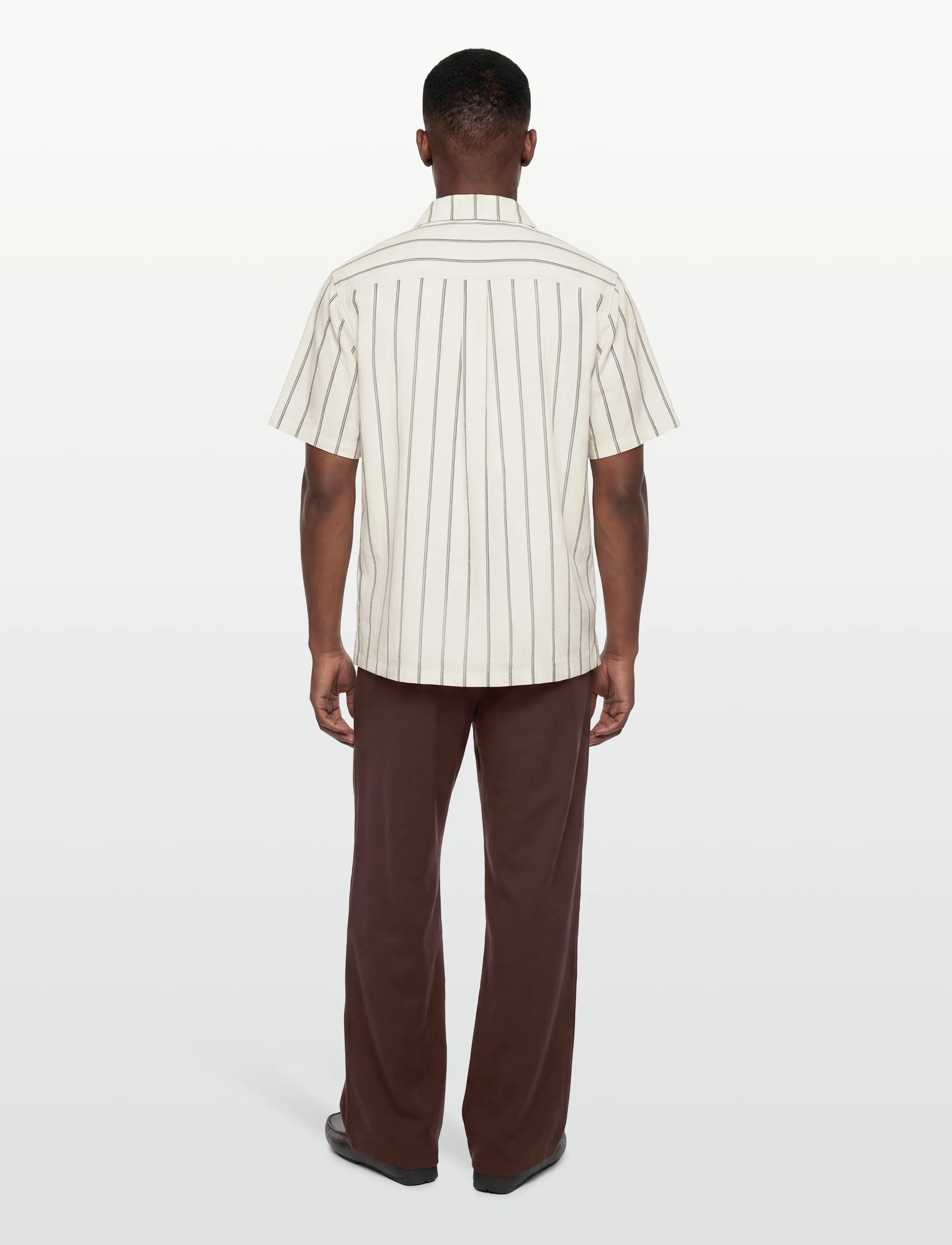 HAN Kjøbenhavn - Retro Short Sleeve Shirt - off white - 4