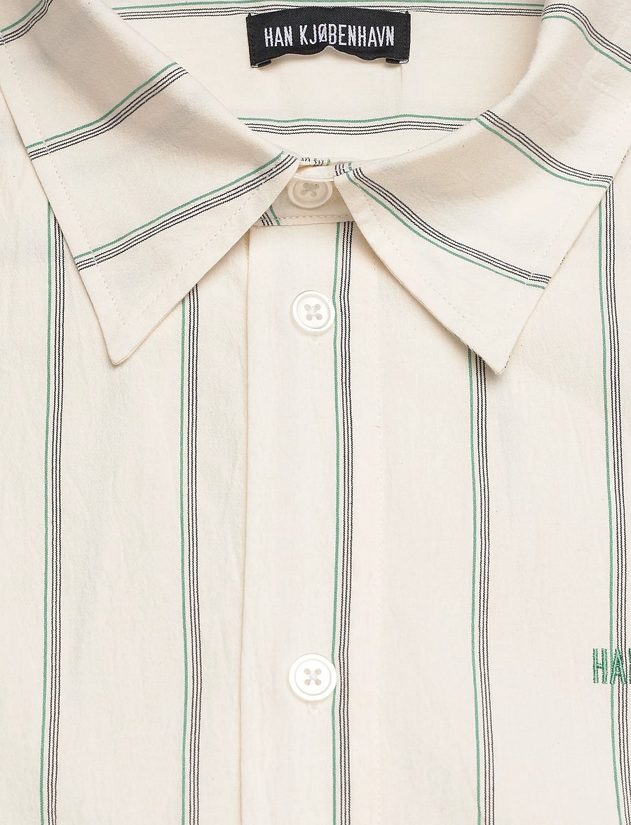 HAN Kjøbenhavn - Retro Short Sleeve Shirt - basic skjortor - off white - 5