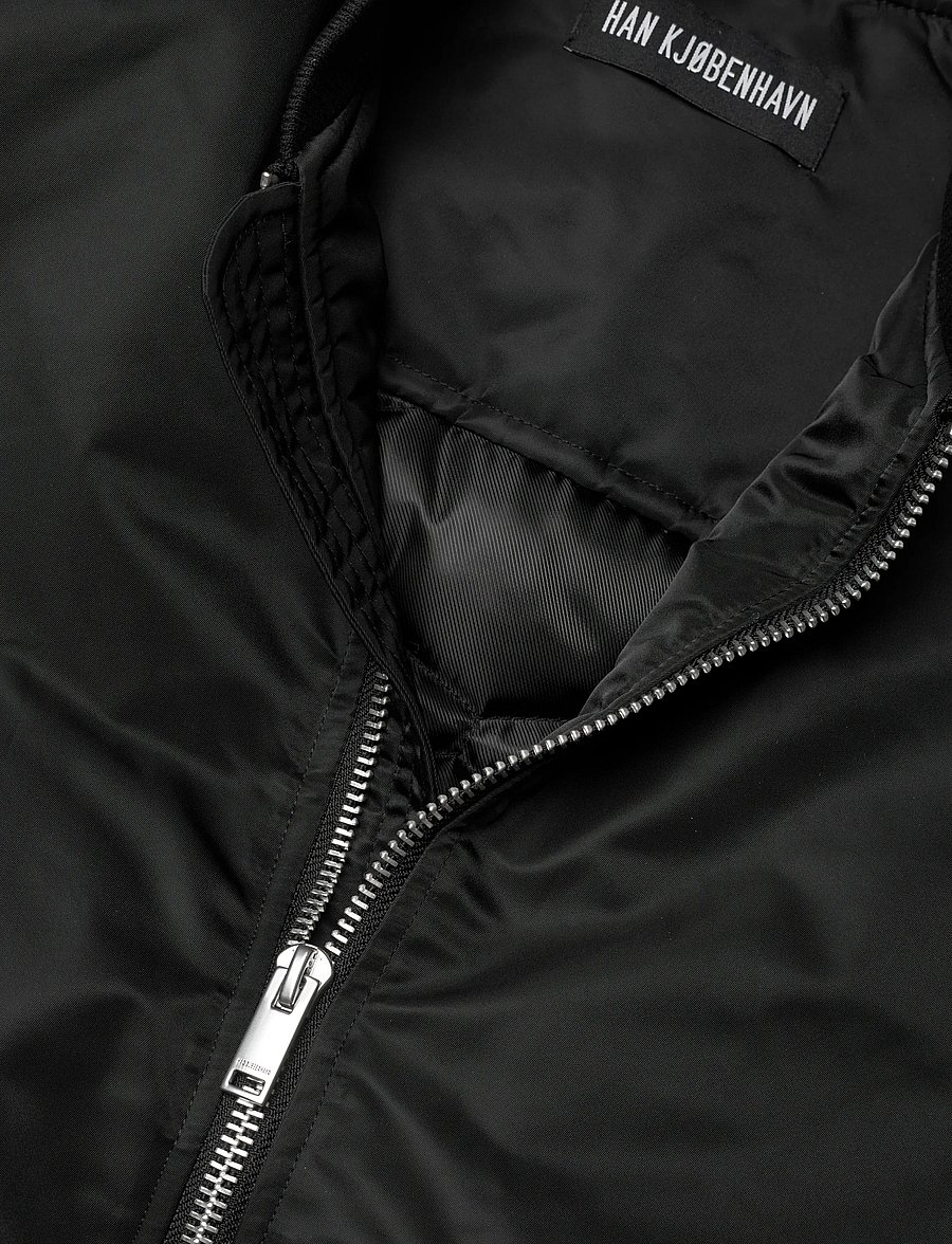 HAN Kjøbenhavn - HK Bomber Jacket - forårsjakker - black - 4