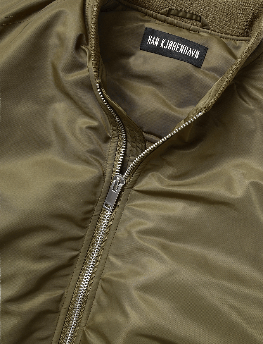 HAN Kjøbenhavn - HK Bomber Jacket - frühlingsjacken - dusty brown - 4