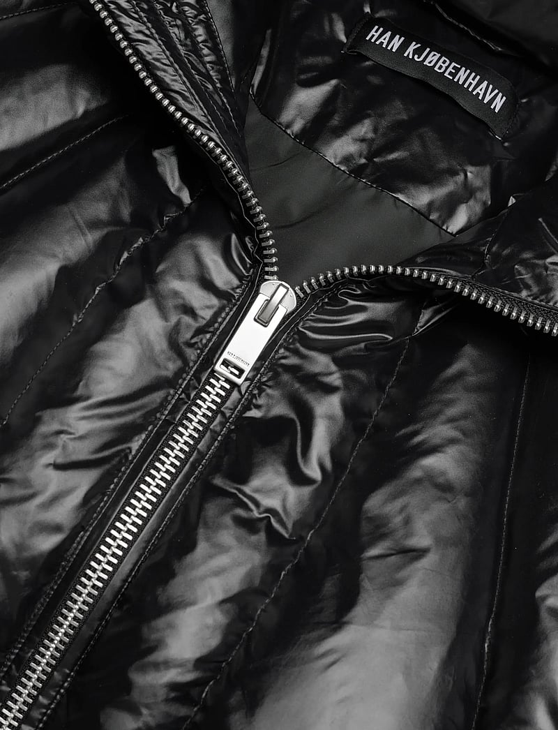 HAN Kjøbenhavn - Retro Padded Vest - västar - black - 3