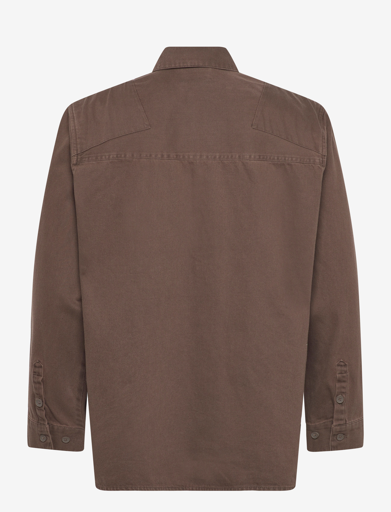 HAN Kjøbenhavn - Utility Washed Overshirt - wool jackets - dusty brown - 2