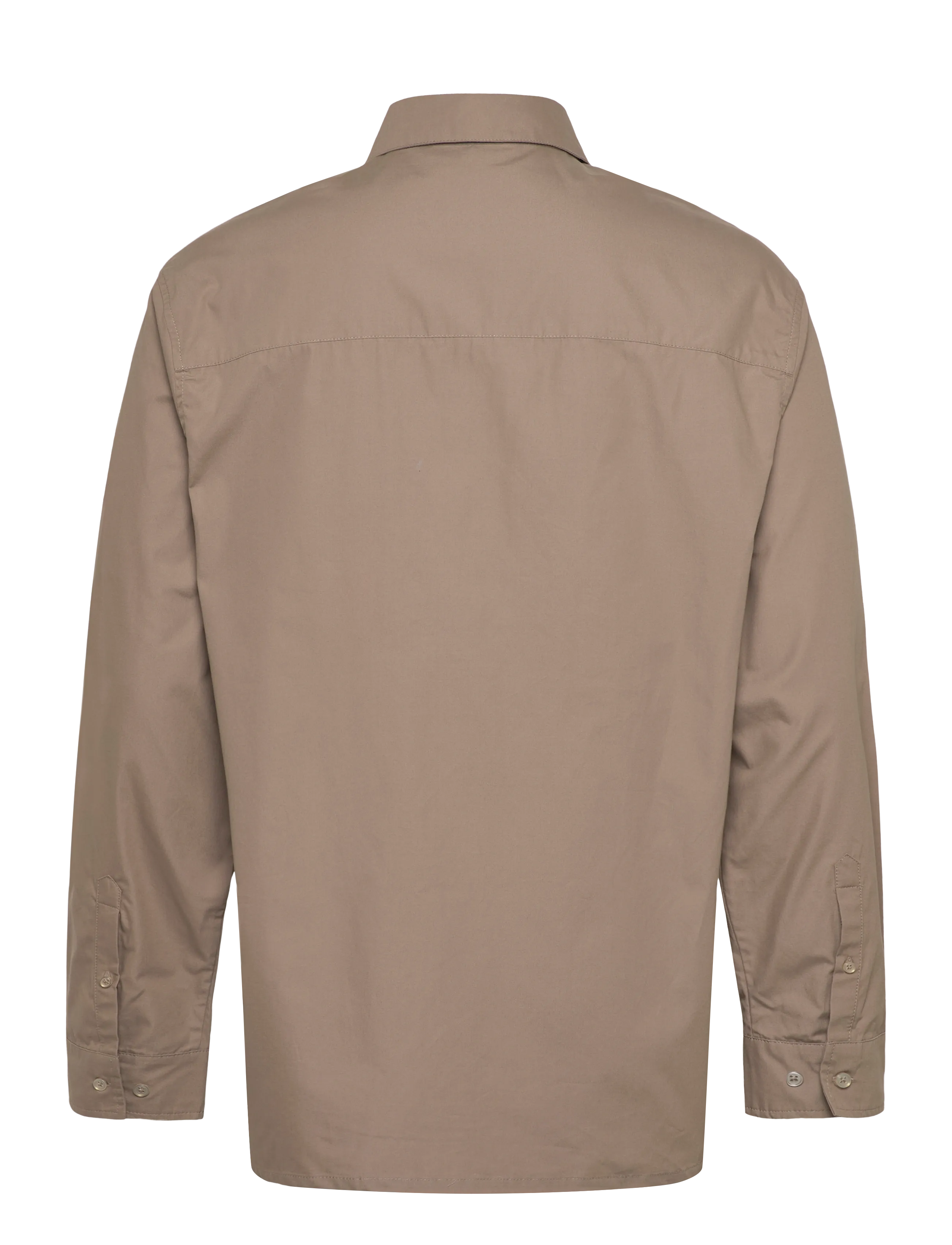 HAN Kjøbenhavn - Script Logo Shirt - tavalised t-särgid - dusty brown - 1