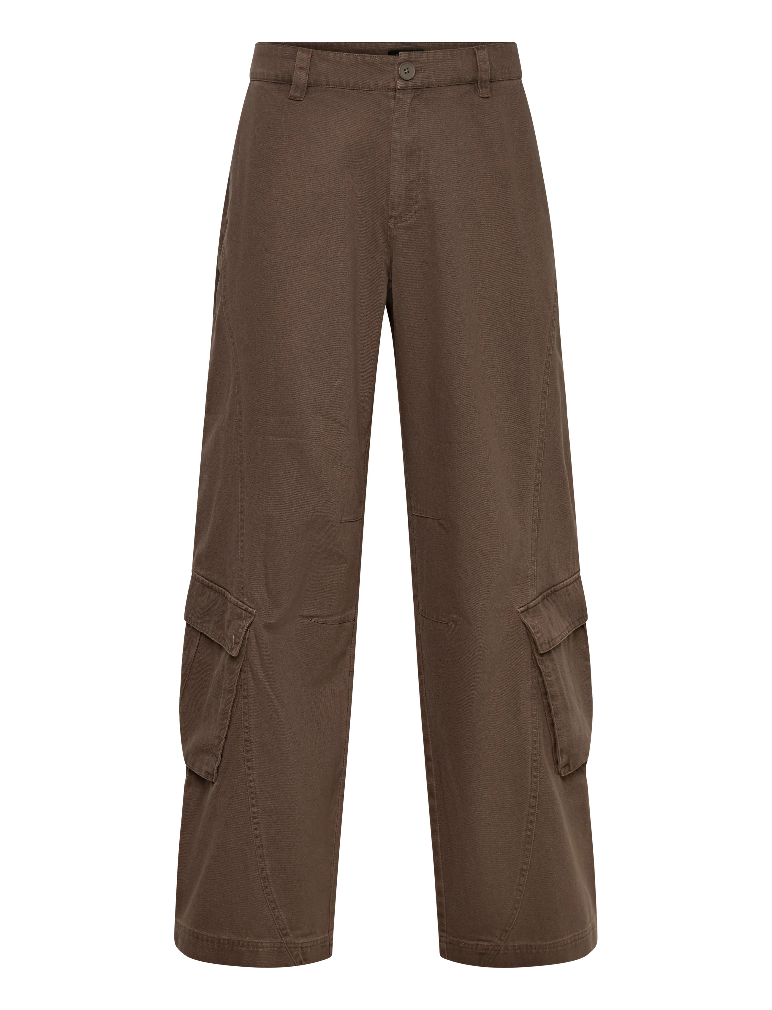 HAN KJØBENHAVN Washed Cargo Hosen Braun - 52 - Herren